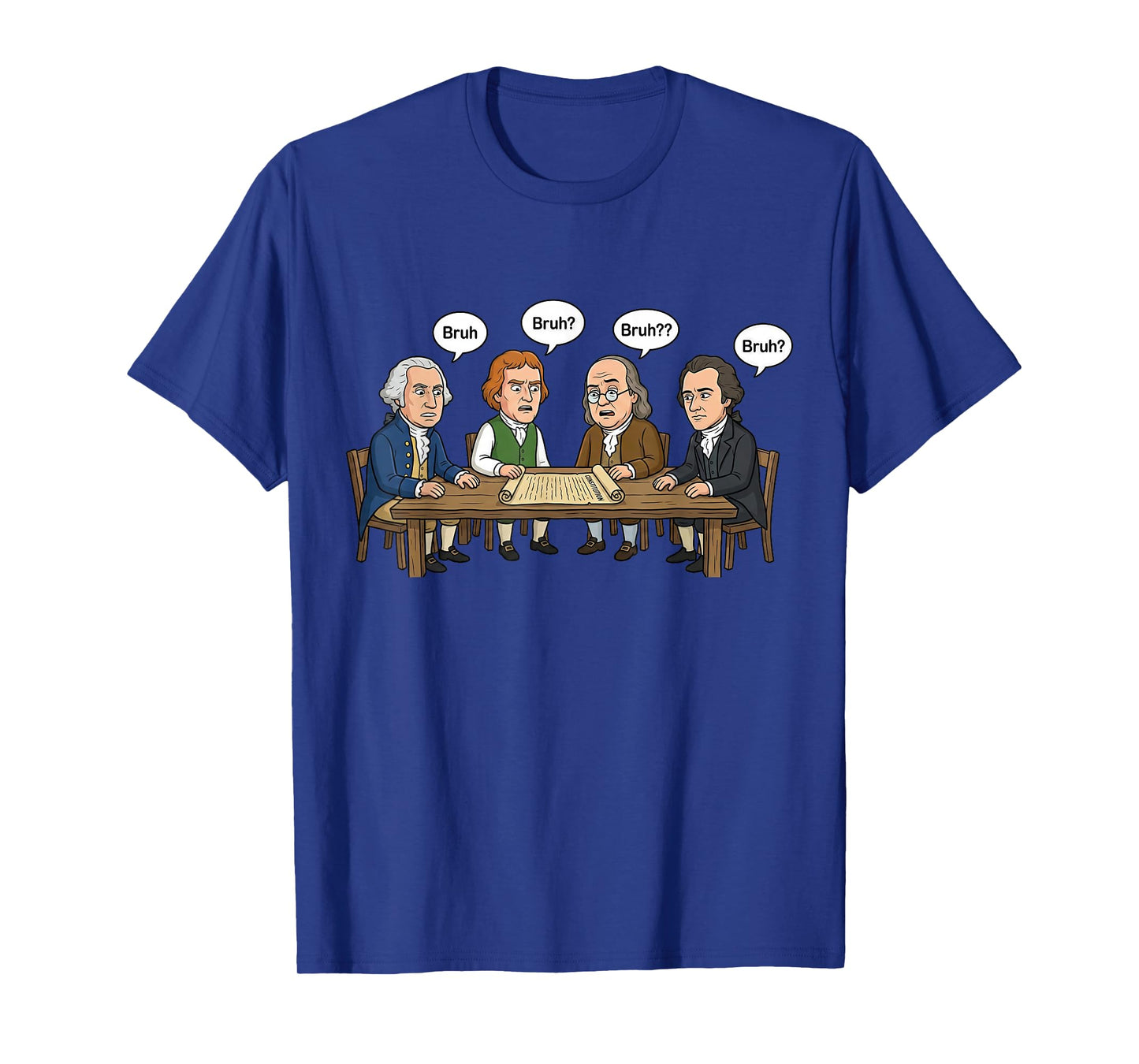 Funny History Teacher Founding Fathers Historical Humor T-Shirt