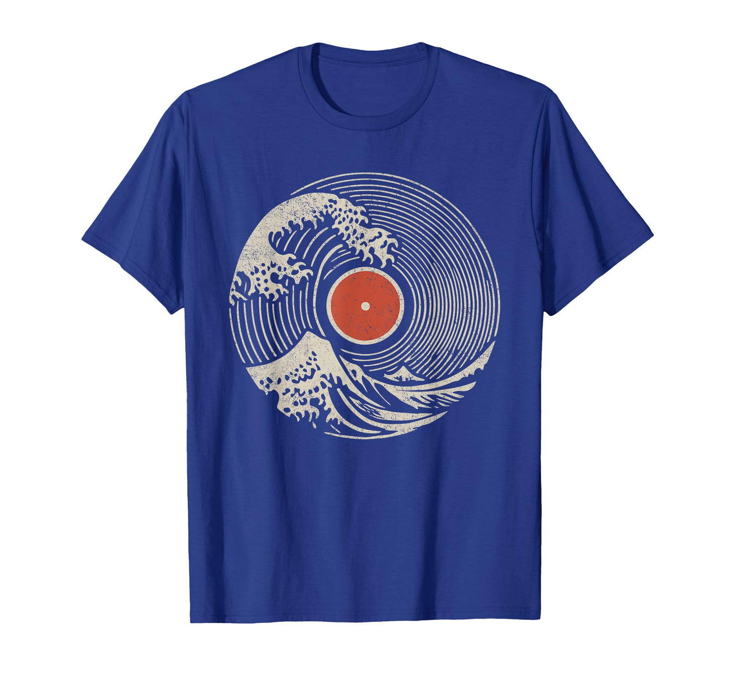 DJ Vinyl Record Sound Wave Turntable Disc Jockey Music Lover T-Shirt