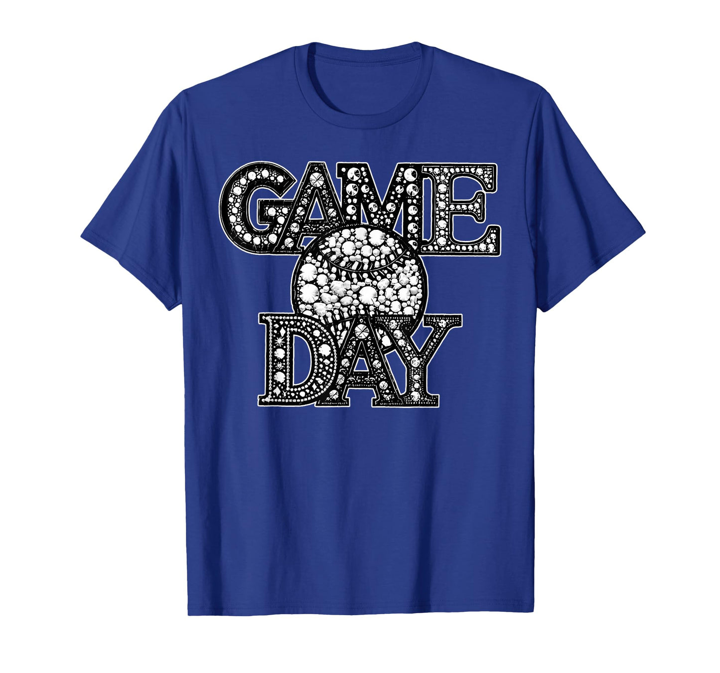 Game Day Basebal Rhinestone Basebal Player Sport Men Women T-Shirt