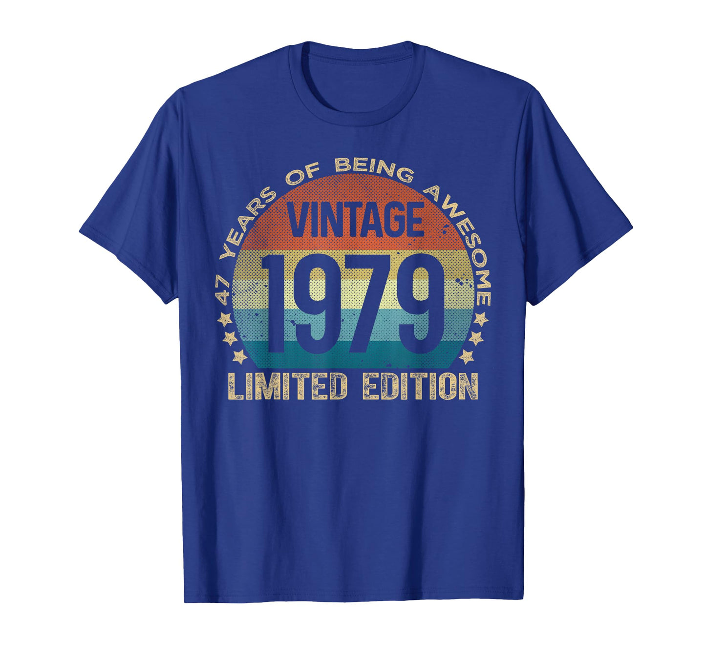 47 Year Old Gifts Vintage 1979 Limited Edition 47th Birthday T-Shirt