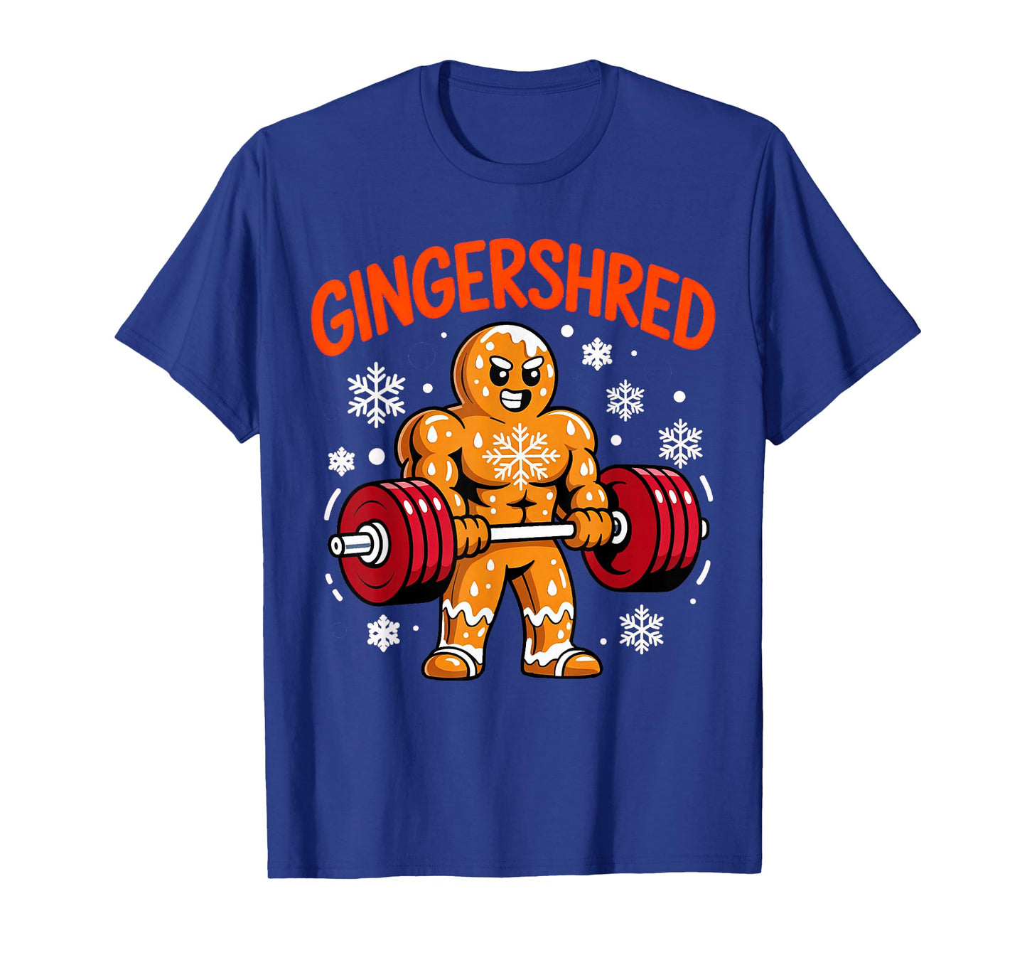 Christmas Gym Gingerbread T-Shirt