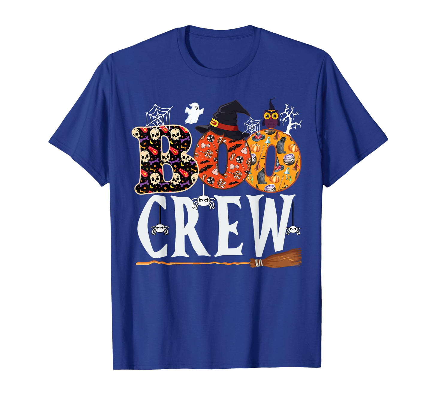 Halloween Boo Crew Shirt Funny Men Women Kids T-Shirt