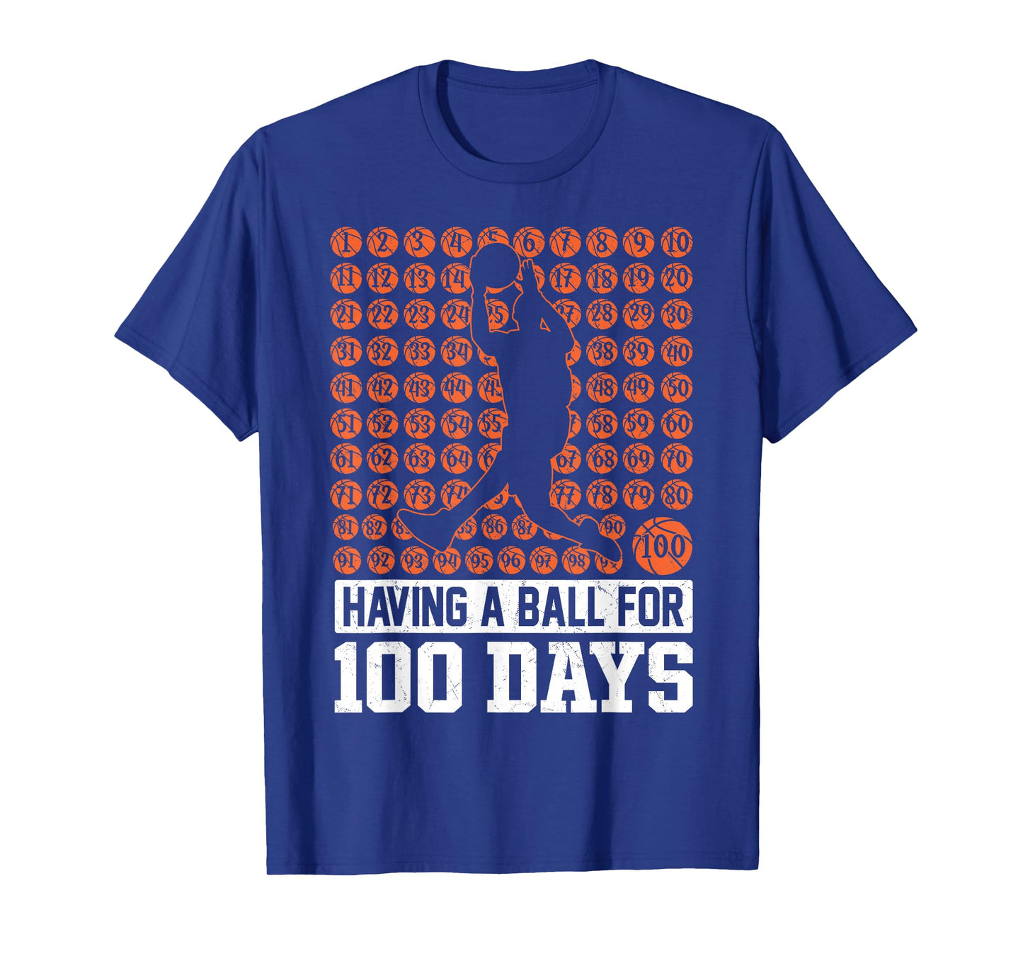 100 Days of School Boys Kids 100th Day of School Basketball T-Shirt