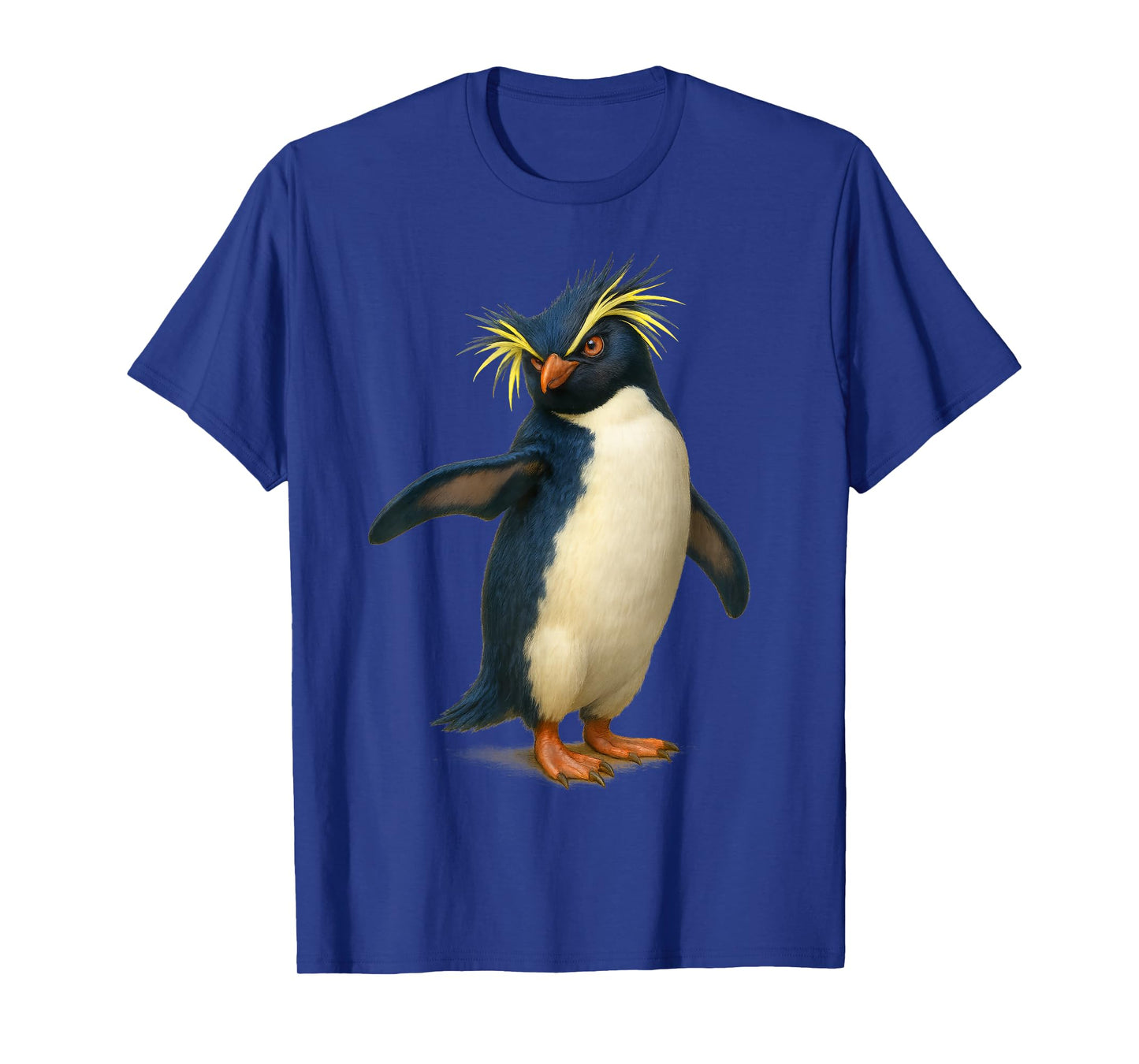 Rockhopper Penguin Illustration for Men Women Kids T-Shirt