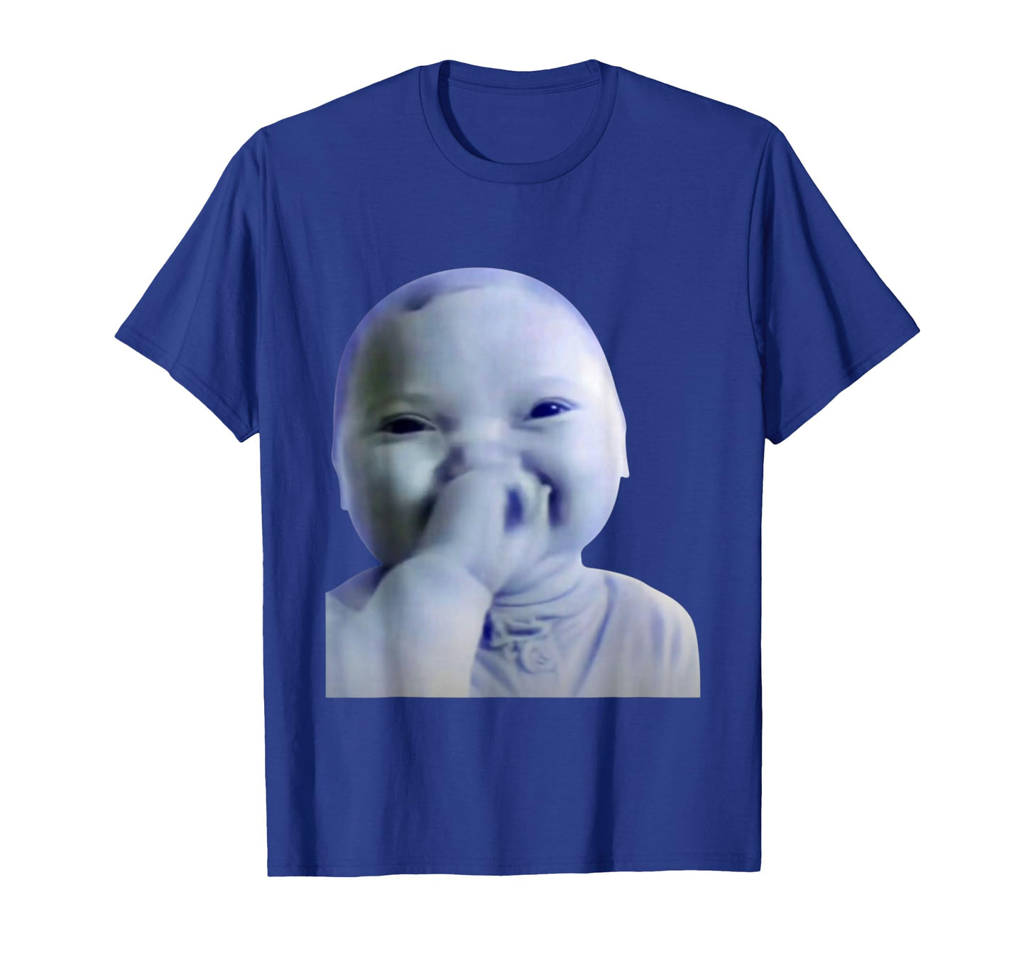 Ai Baby Meme Funny Laughing Baby Meme Ai Brainrot Gen Alpha T-Shirt