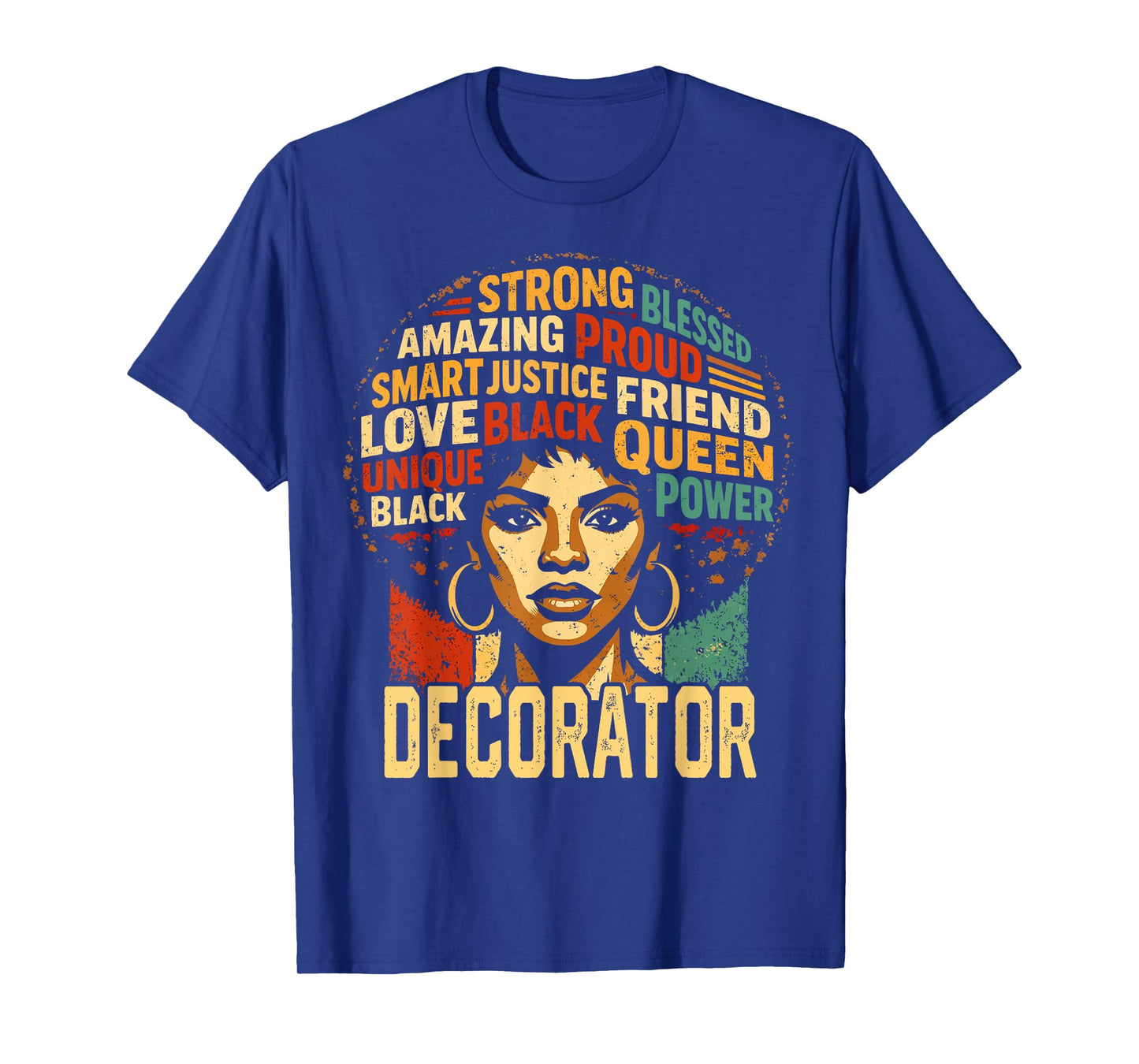 Decorator Black History Month Powerful Black Pride T-Shirt