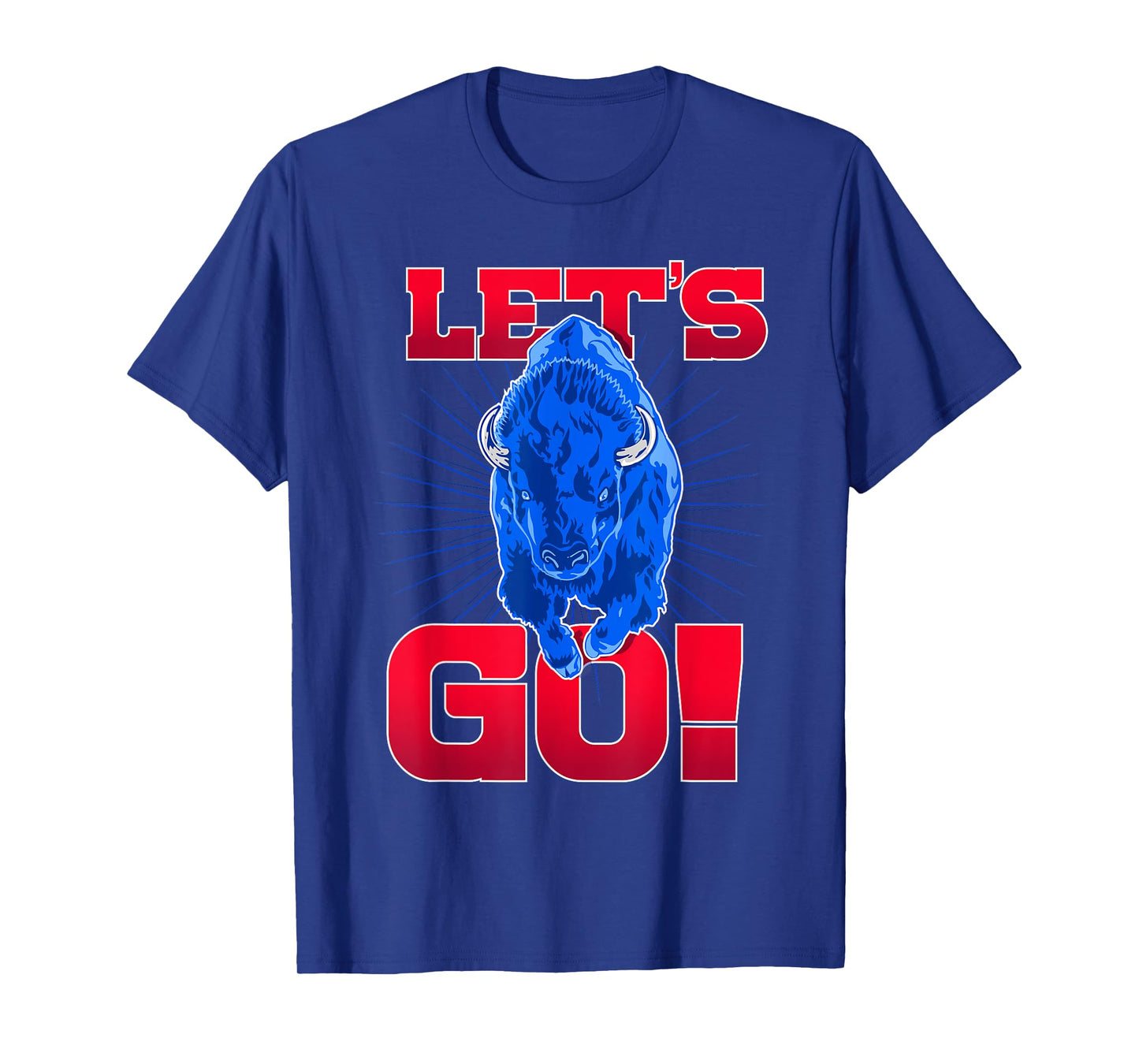 WNY Pride T-Shirt - Charging Buffalo - Let's Go T-Shirt