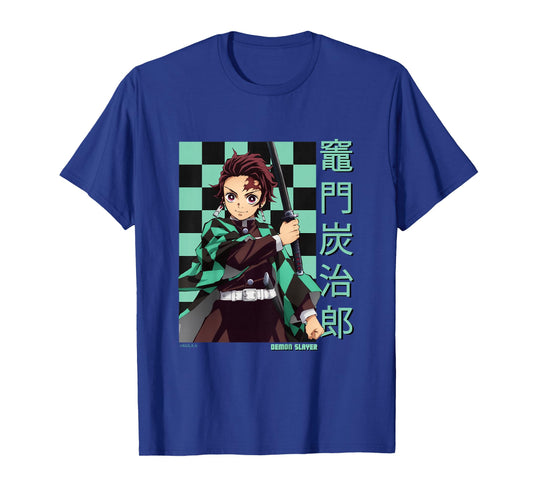 Kids Demon Slayer: Kimetsu no Yaiba Tanjiro Water Breathing Sword T-Shirt
