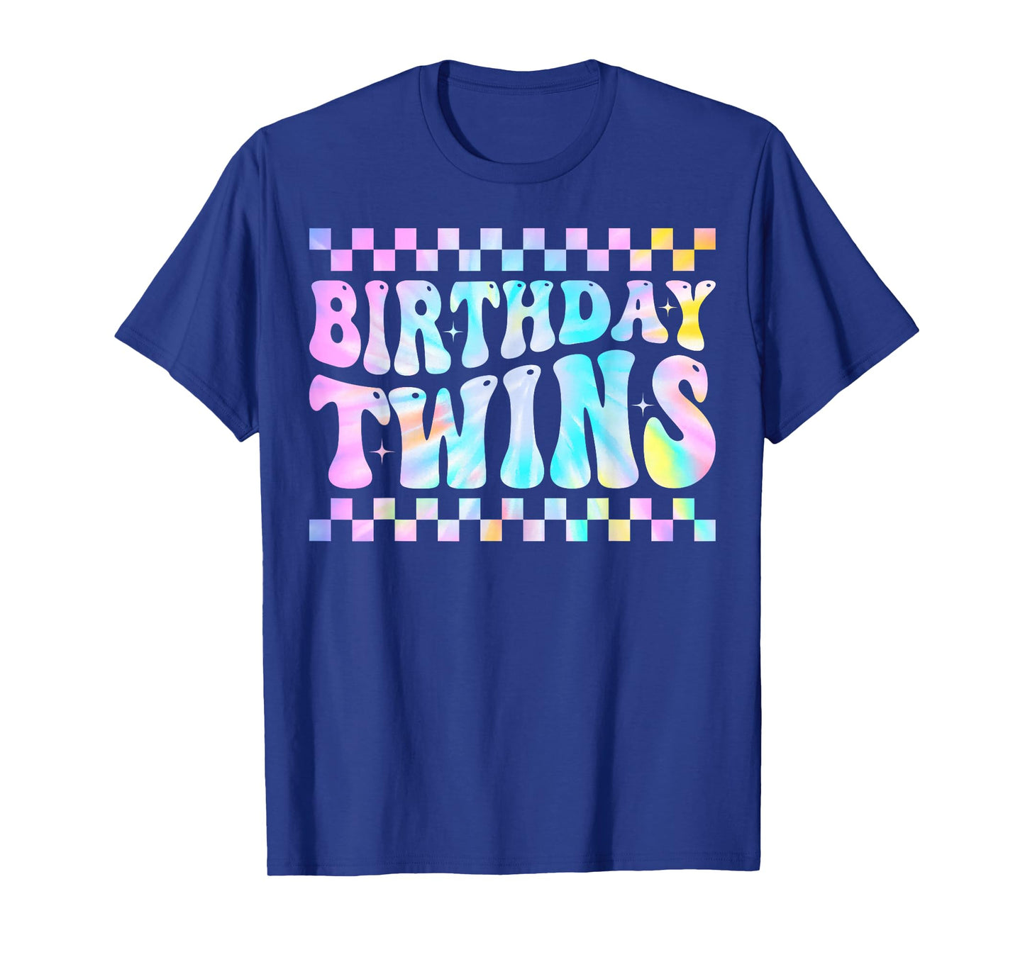 Birthday Twins Retro Matching Twin Birthday Boys Girls T-Shirt