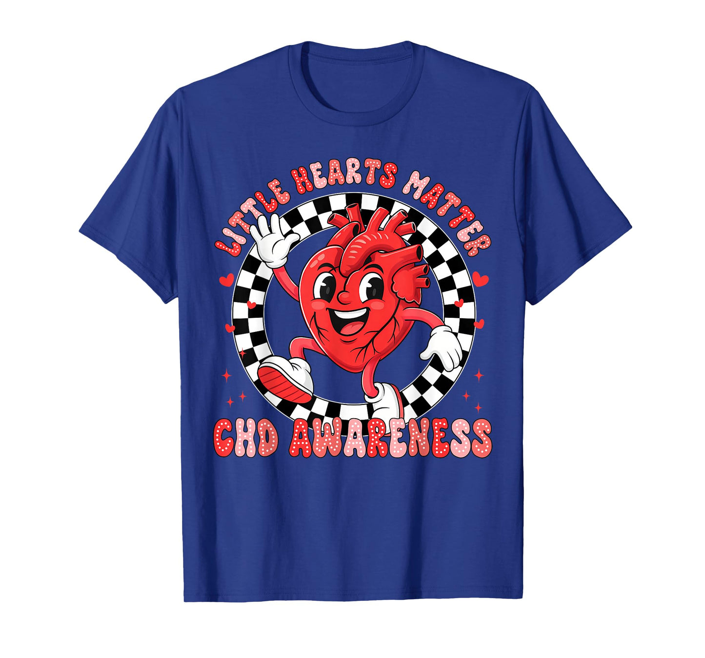 Heart Anatomy Valentine Little Heart Matter CHD Awareness T-Shirt