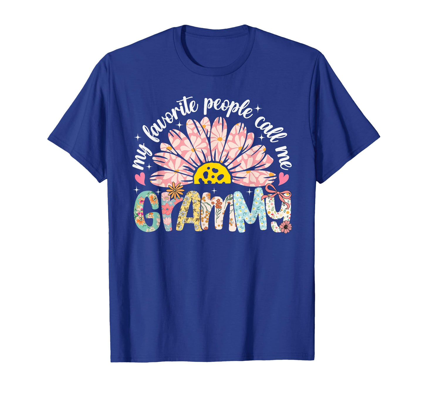 My Favorite People Call Me Grammy Mothers Day Girly Women T-Shirt