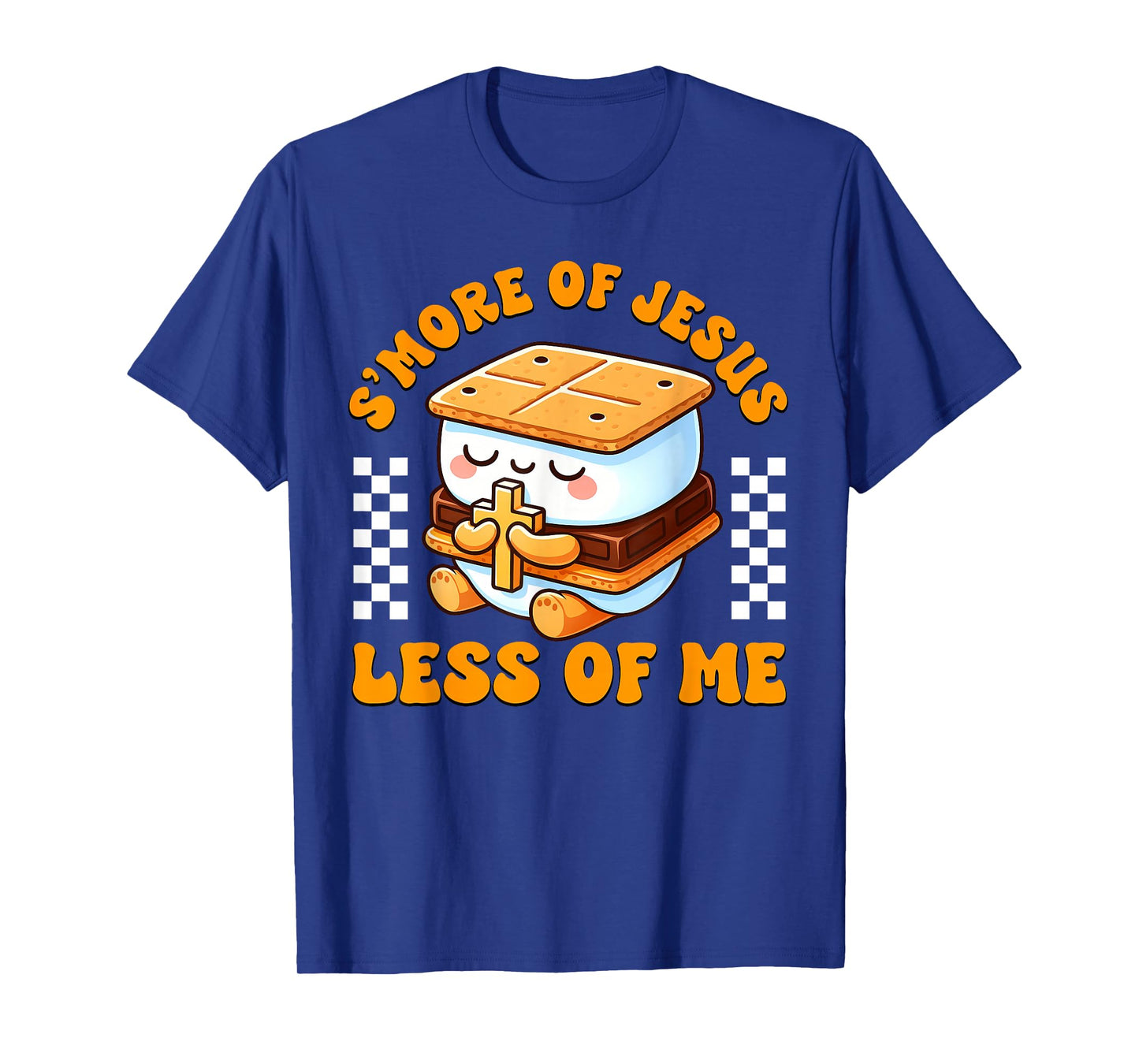 S'More of Jesus and Less of Me Funny Christian Camping Lover T-Shirt