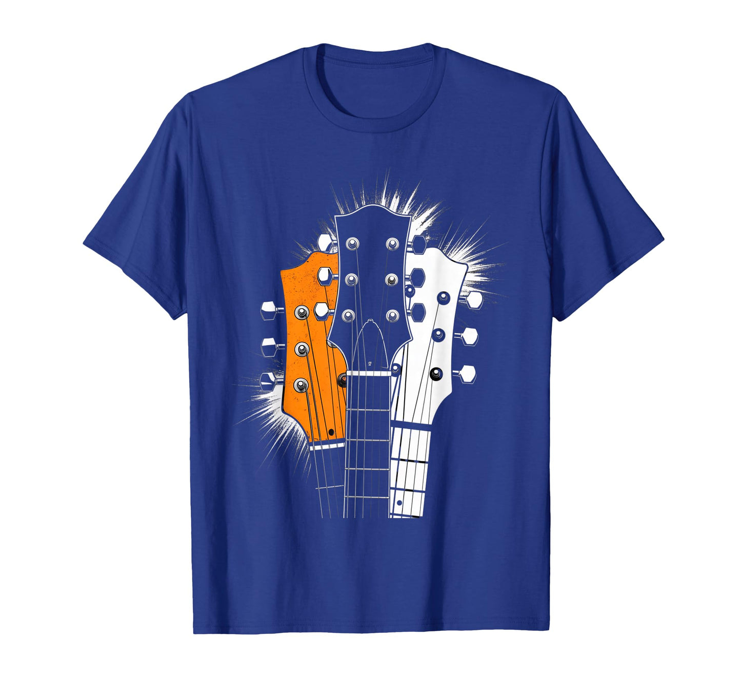 Retro Vintage 80s Silhouette Rock Music Guitar Lover Gifts T-Shirt