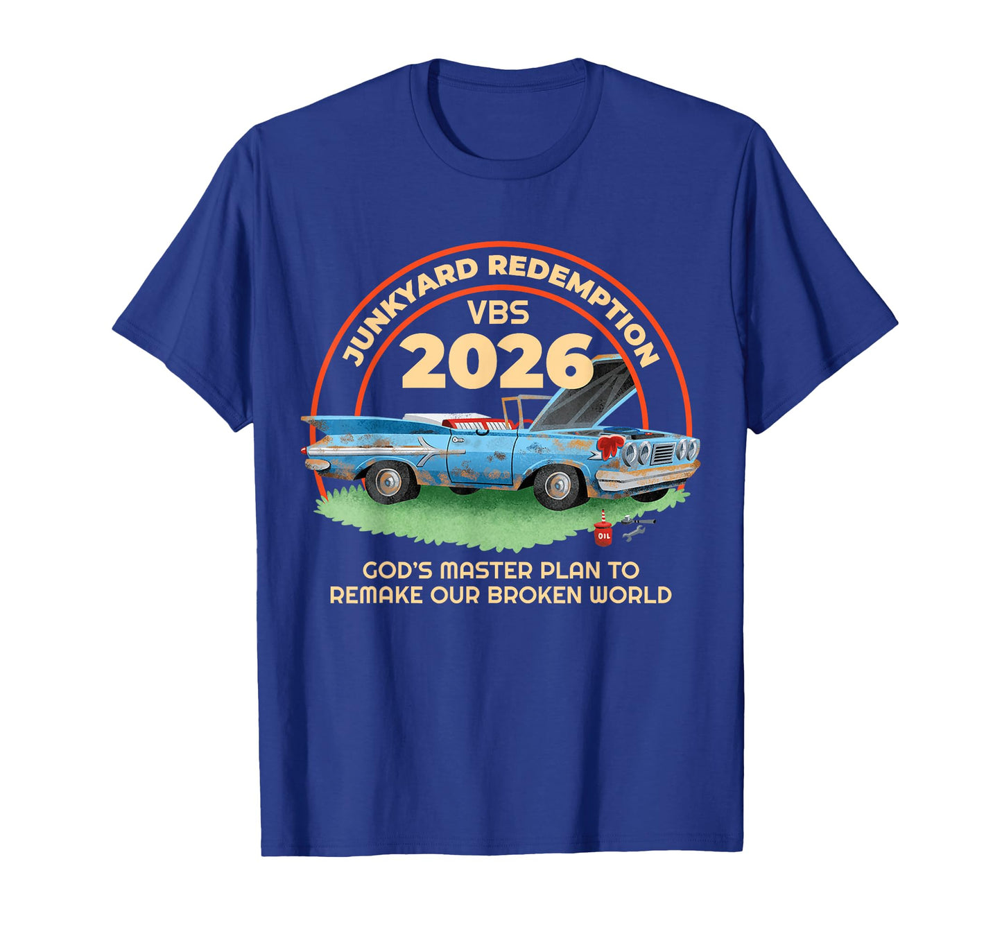 Junkyard Redemption Vacation Bible School Christian Kids T-Shirt
