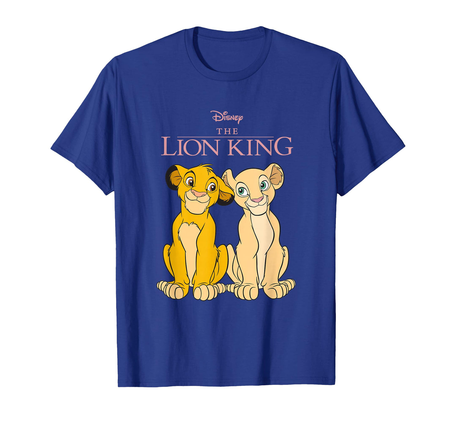 Disney The Lion King Simba And Nala Lovely Smile T-Shirt