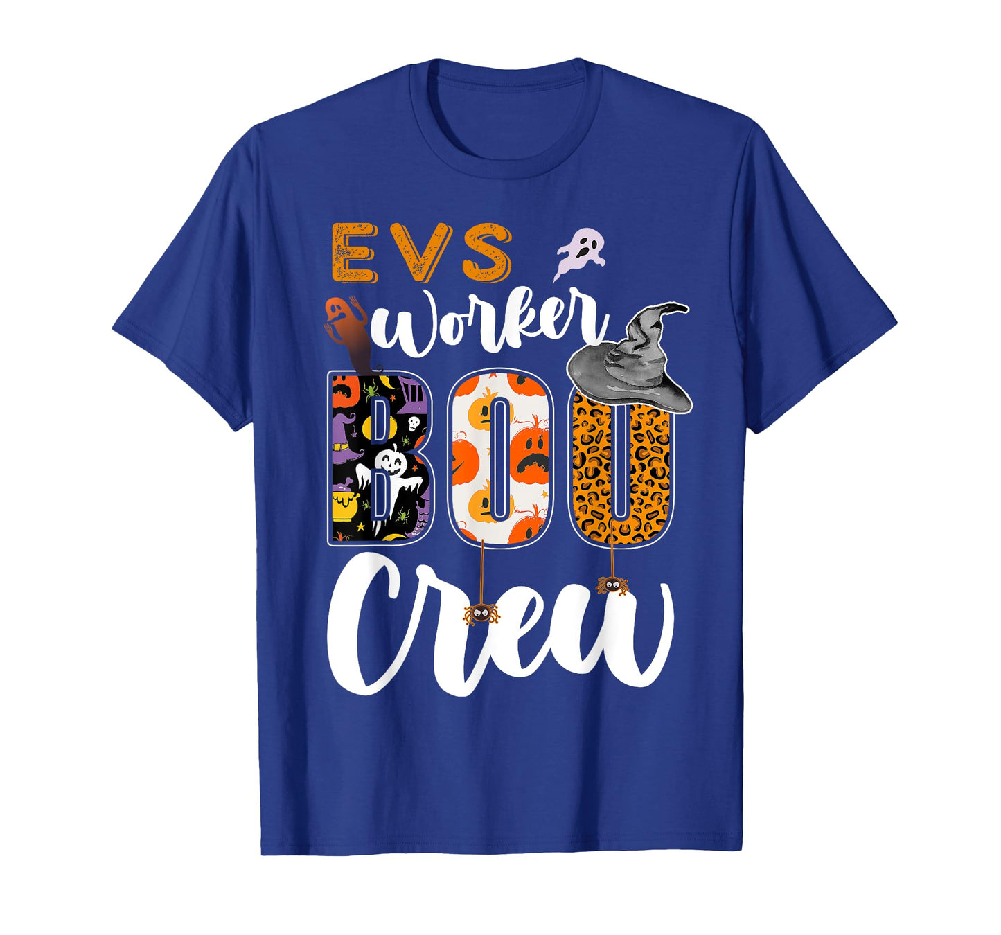 EVS Worker Boo Crew Halloween Environmental Services Match T-Shirt