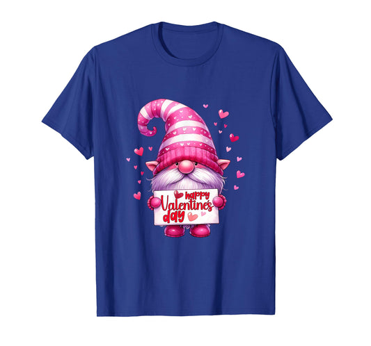 Happy Valentine's Day Gnomes Love Heart T-Shirt