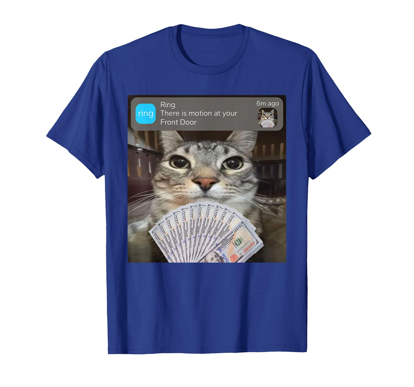 Ring There is Motion at Your Front Door Funny Meme Cute T-Shirt