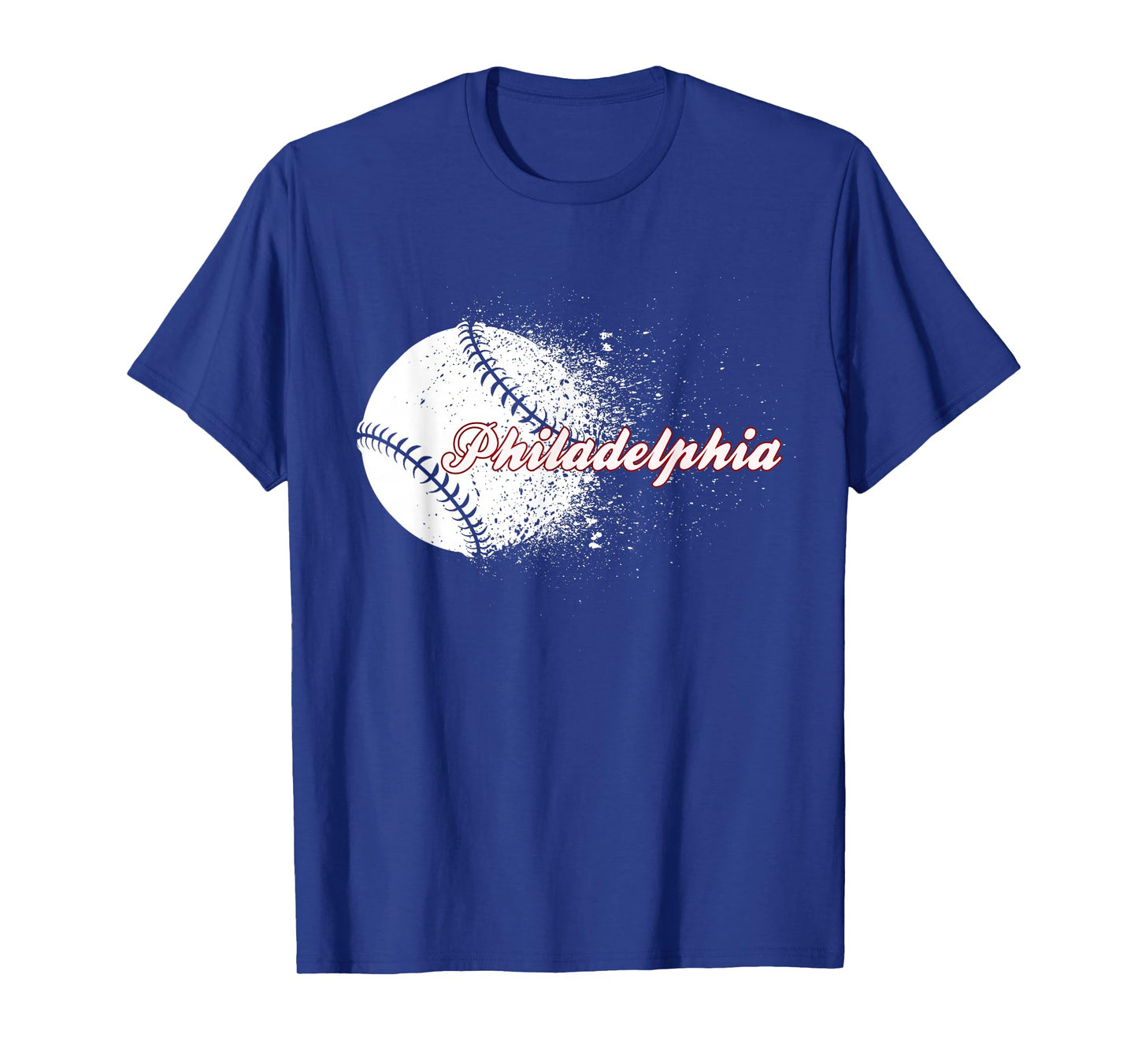 Philadelphia Baseball Skyline Philly Men Women T-Shirt