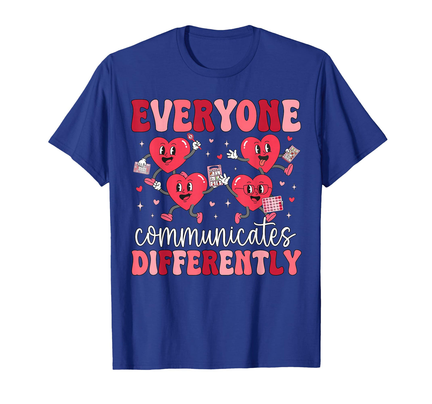 Speech Therapy Language Pathologist Happy Valentines Women T-Shirt