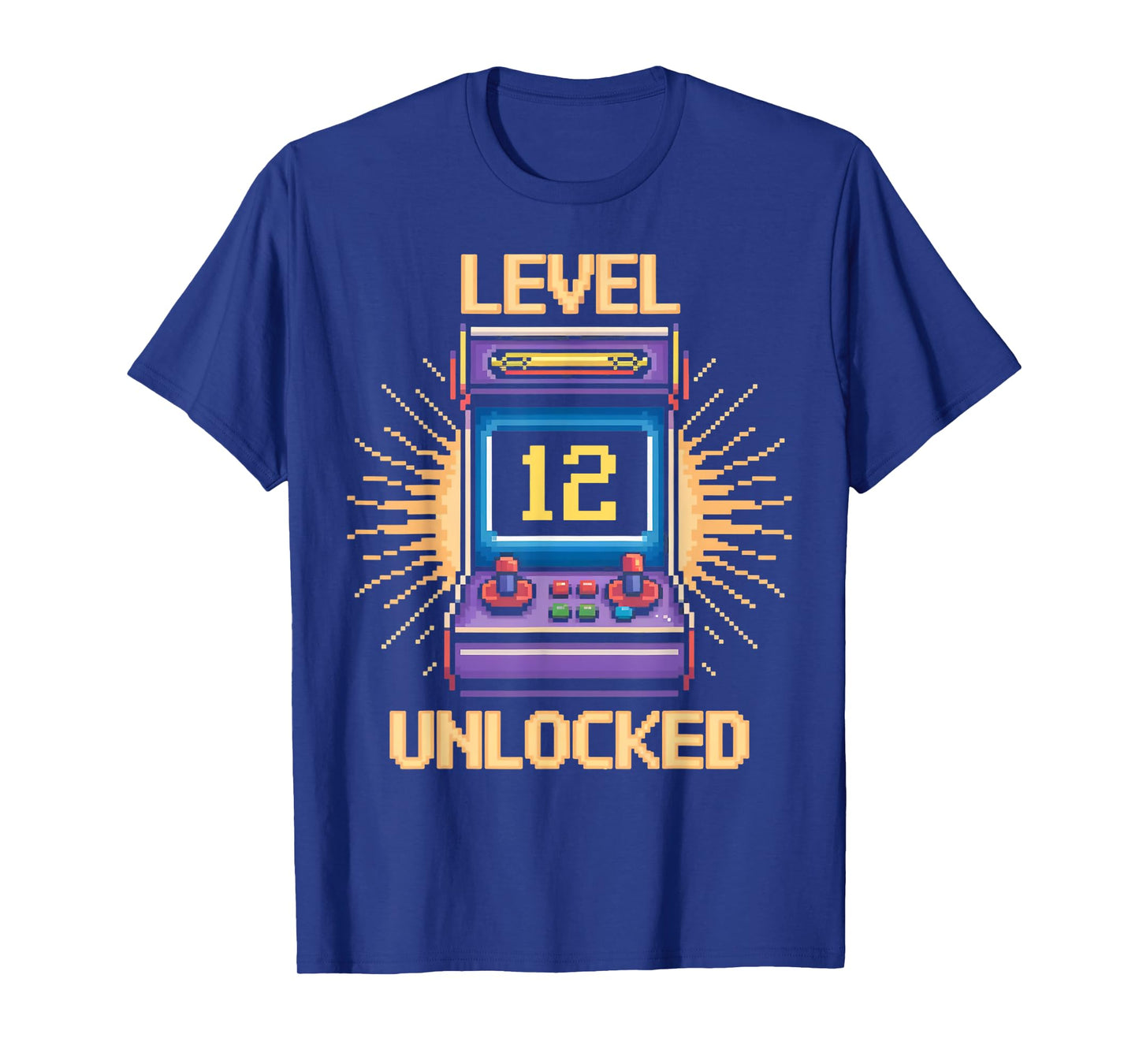 Level 12 Unlock Birthday Gamer 12 Year Old Video Game Arcade T-Shirt