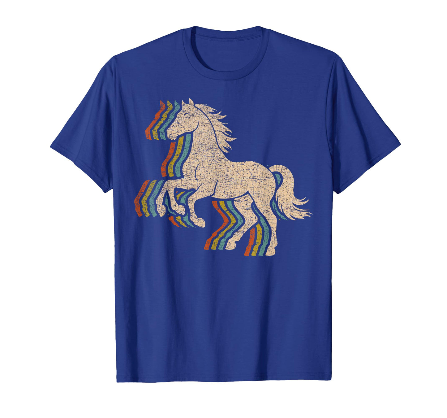 Horse Distressed Vintage Retro Graphic Equestrian #25D10 T-Shirt