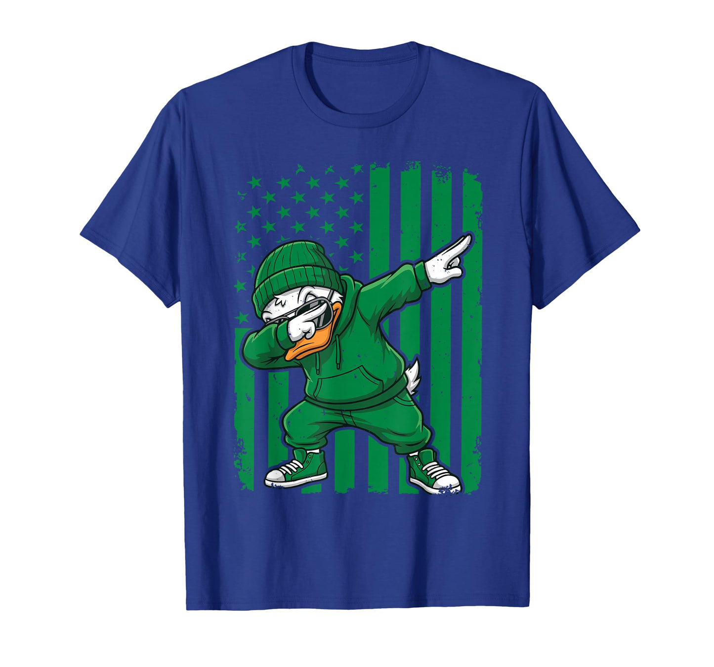 Vintage Dabbing Duck Graphic for Men Women Boys Girls Kids T-Shirt
