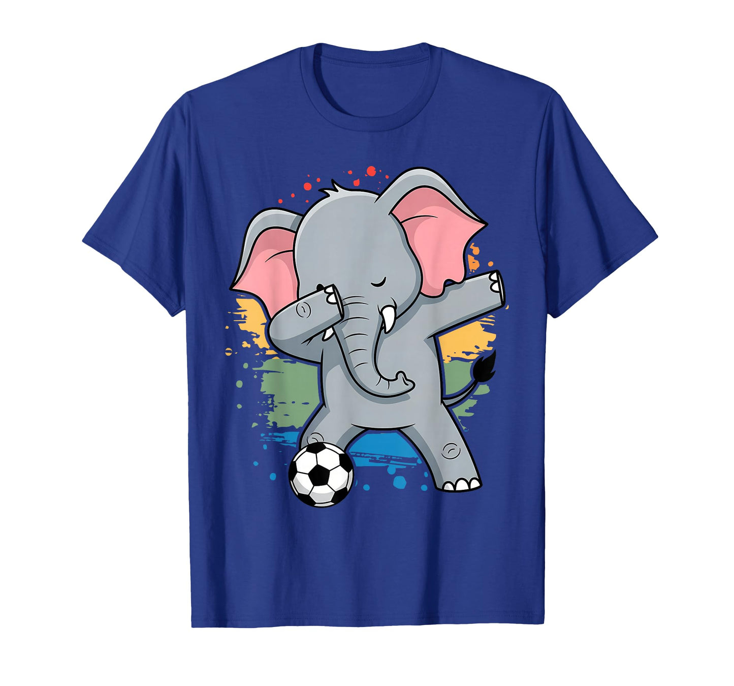 Dabbing Elephant - Soccer Lovers Jersey Football Fans Sport T-Shirt