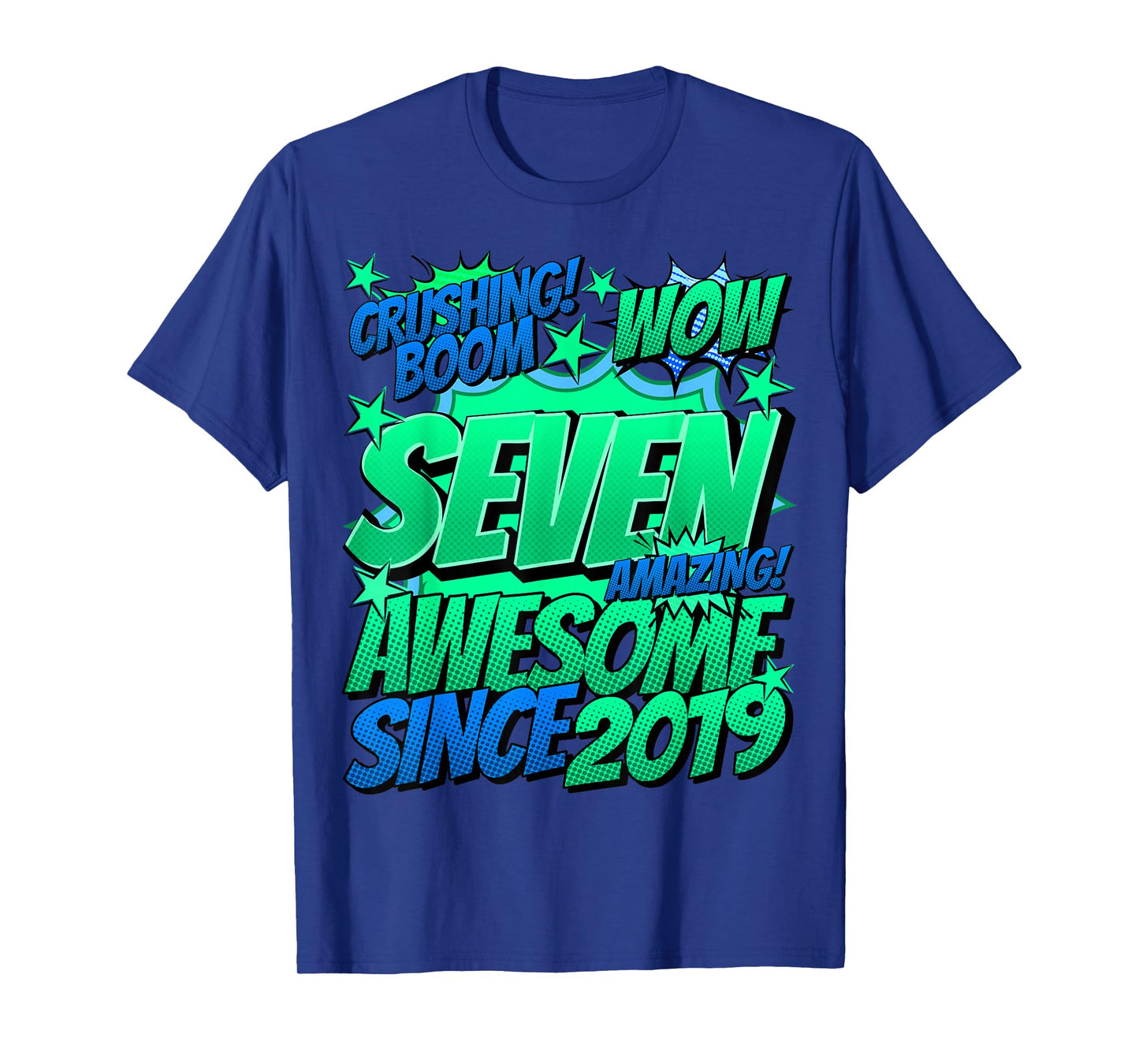7 Year Old Gifts for Boys 7th Birthday Boy 7 Year Old Boy T-Shirt