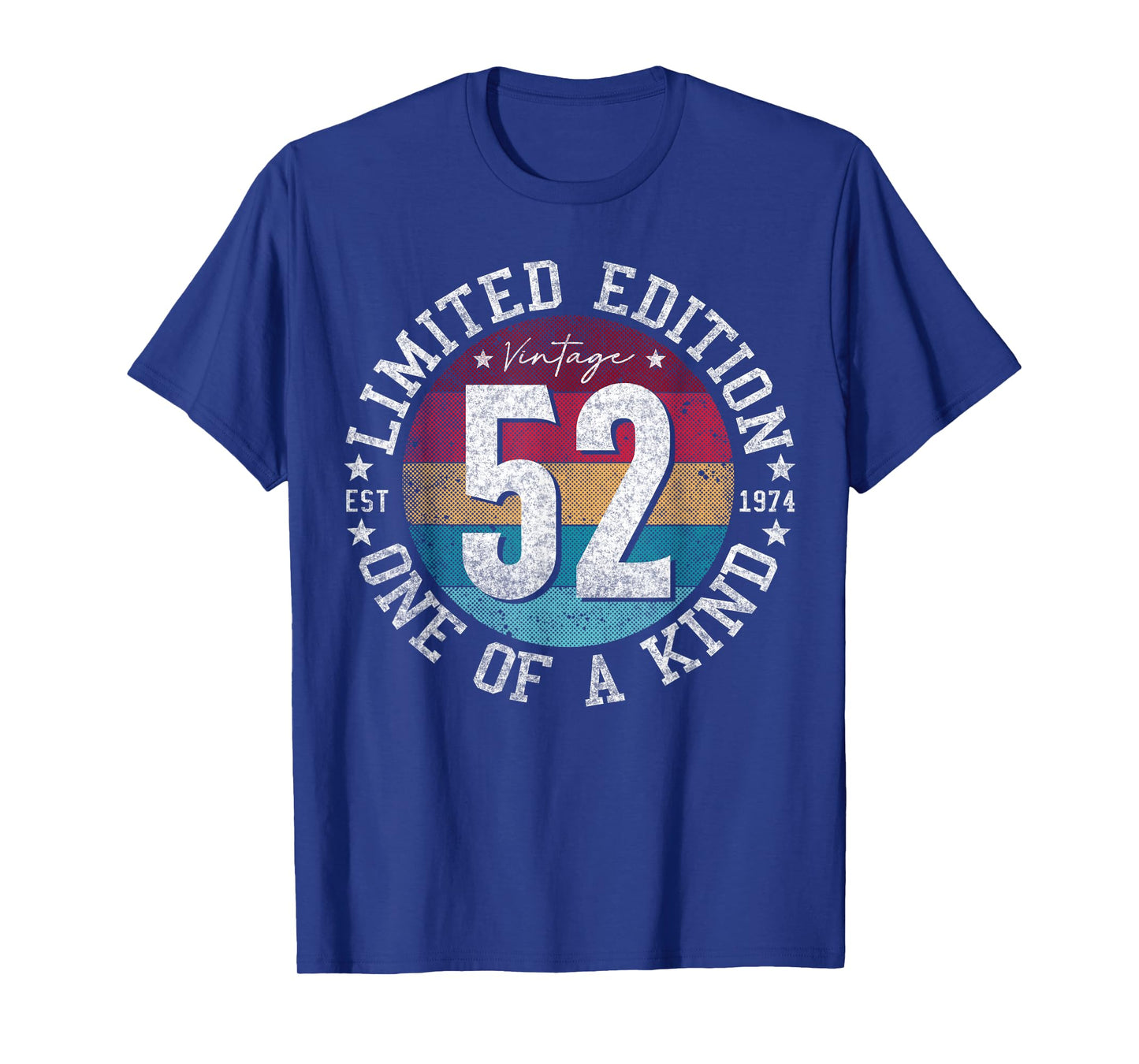52 Year Old Gifts Vintage 1974 Limited Edition 52nd Birthday T-Shirt