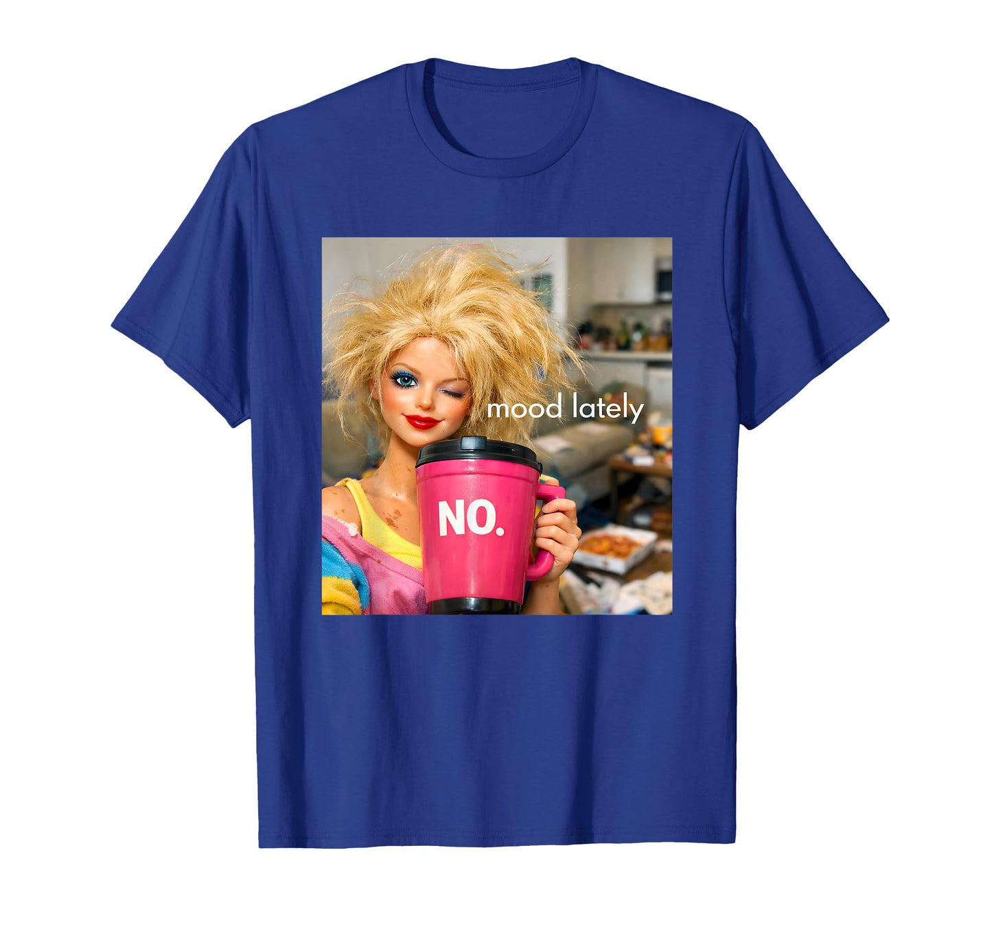 Retro Doll Face Meme Dolls Plastic Digusting Doll Face Meme T-Shirt