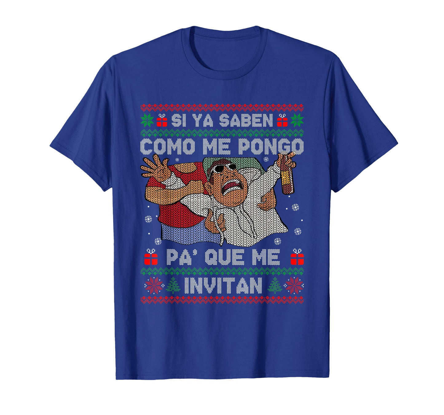 Si Ya Saben Como Me Pongo Pa Que Me Invitan T-Shirt