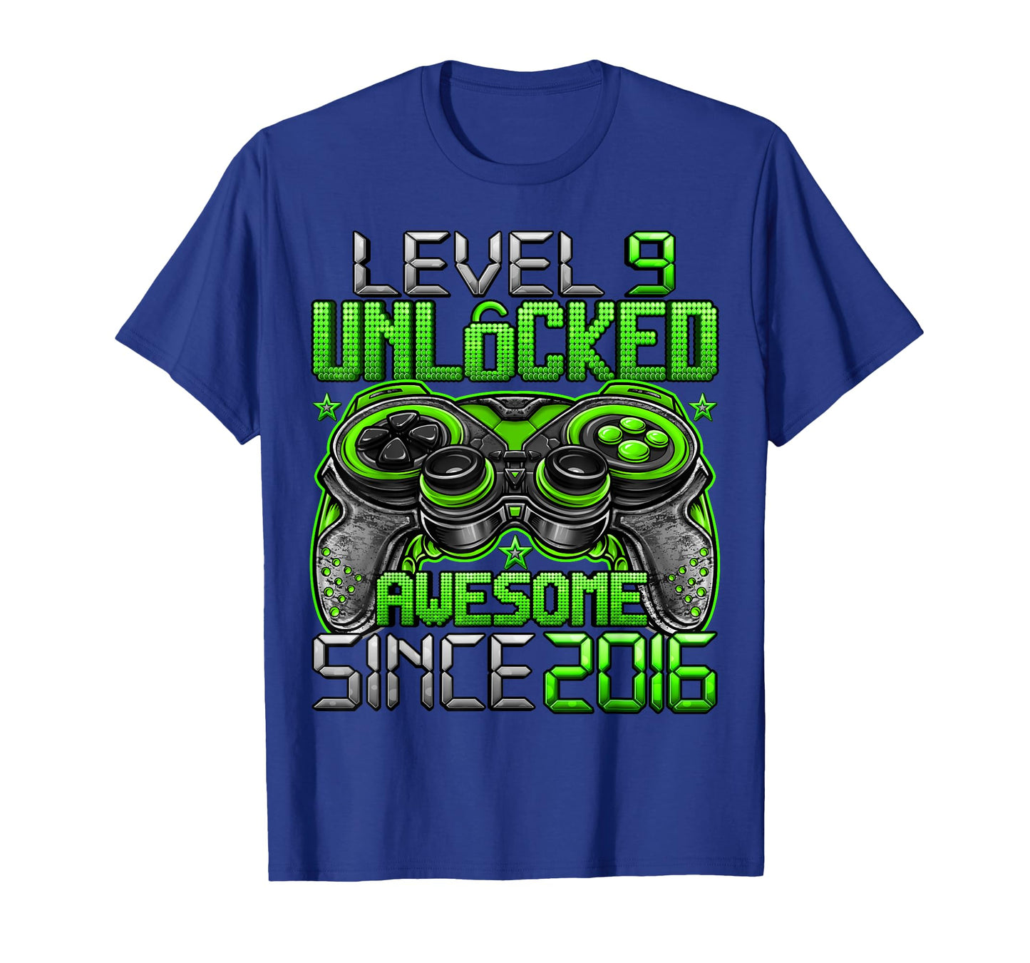 Level 9 Unlocked 9 Year Old Gifts For Boys 9th Birthday Boy T-Shirt