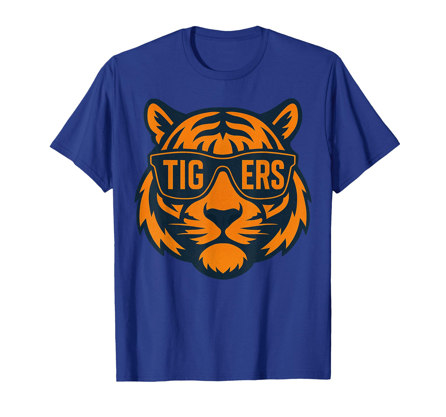 Retro Tigers Last Name Distressed Gifts For Men Women Kids T-Shirt