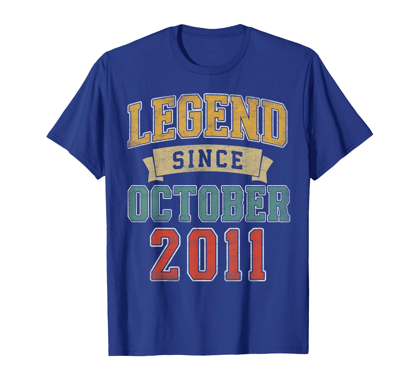 Legend October 2011 14th Birthday Boy Girl 14 Year Old T-Shirt