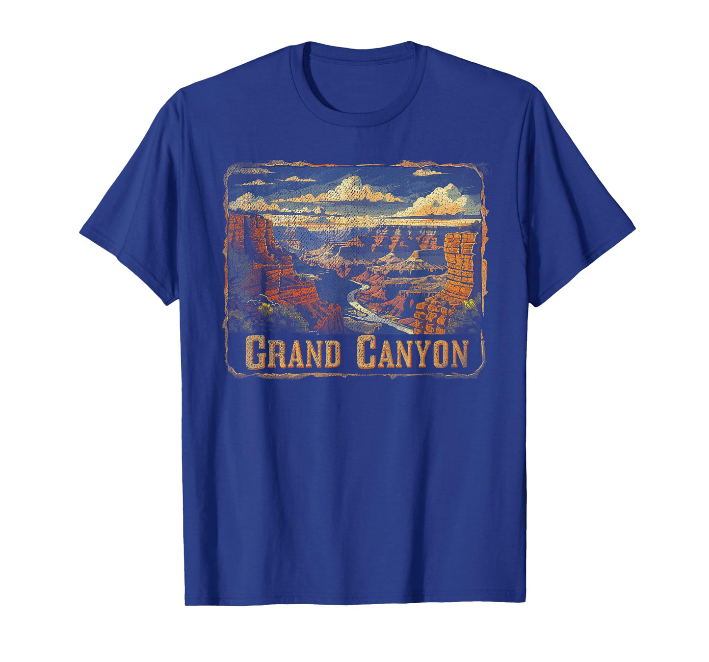 Grand Canyon - US National Park Vintage Men Women Kids Retro T-Shirt