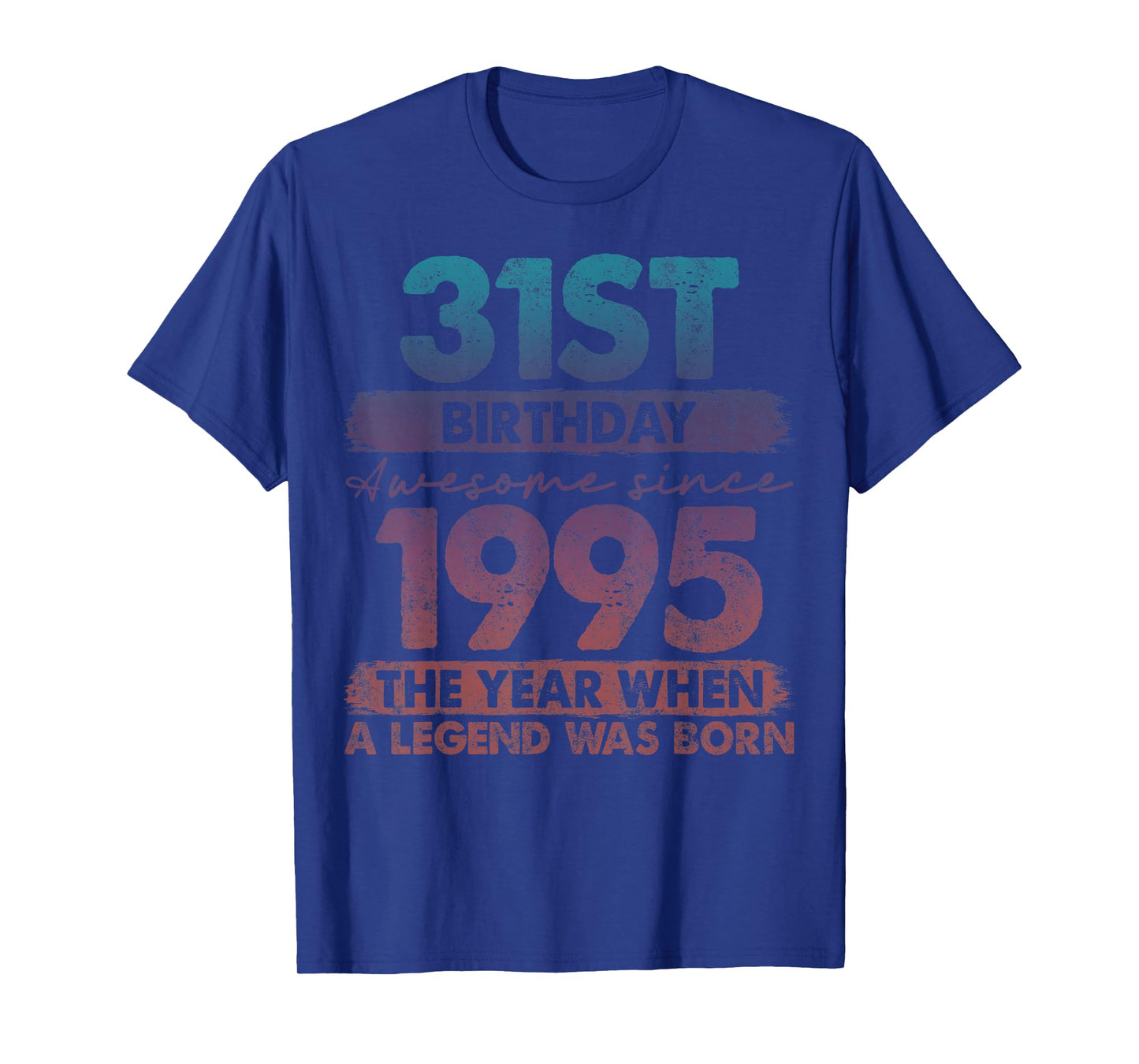 31 Year Old Gifts Vintage 1995 Limited Edition 31st Birthday T-Shirt