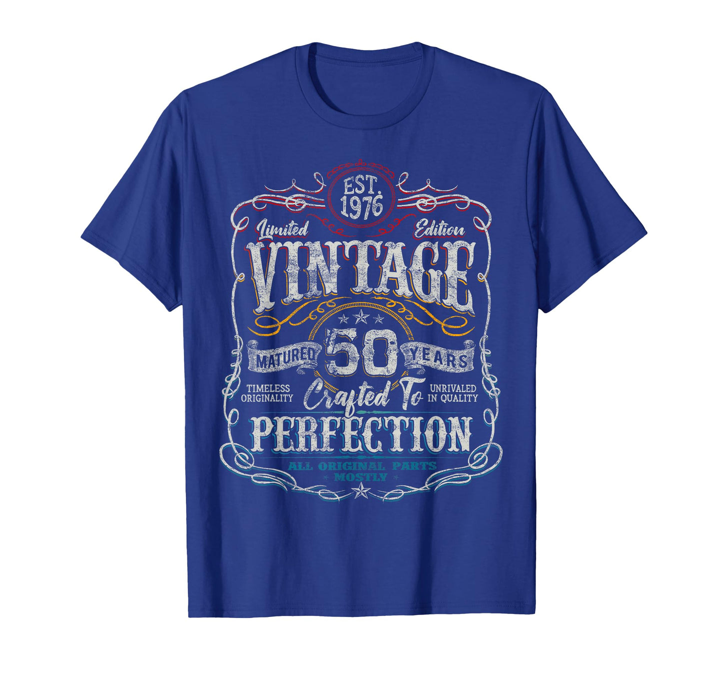 Vintage 1976 Limited Edition Shirt 50 Year Old 50th Birthday T-Shirt