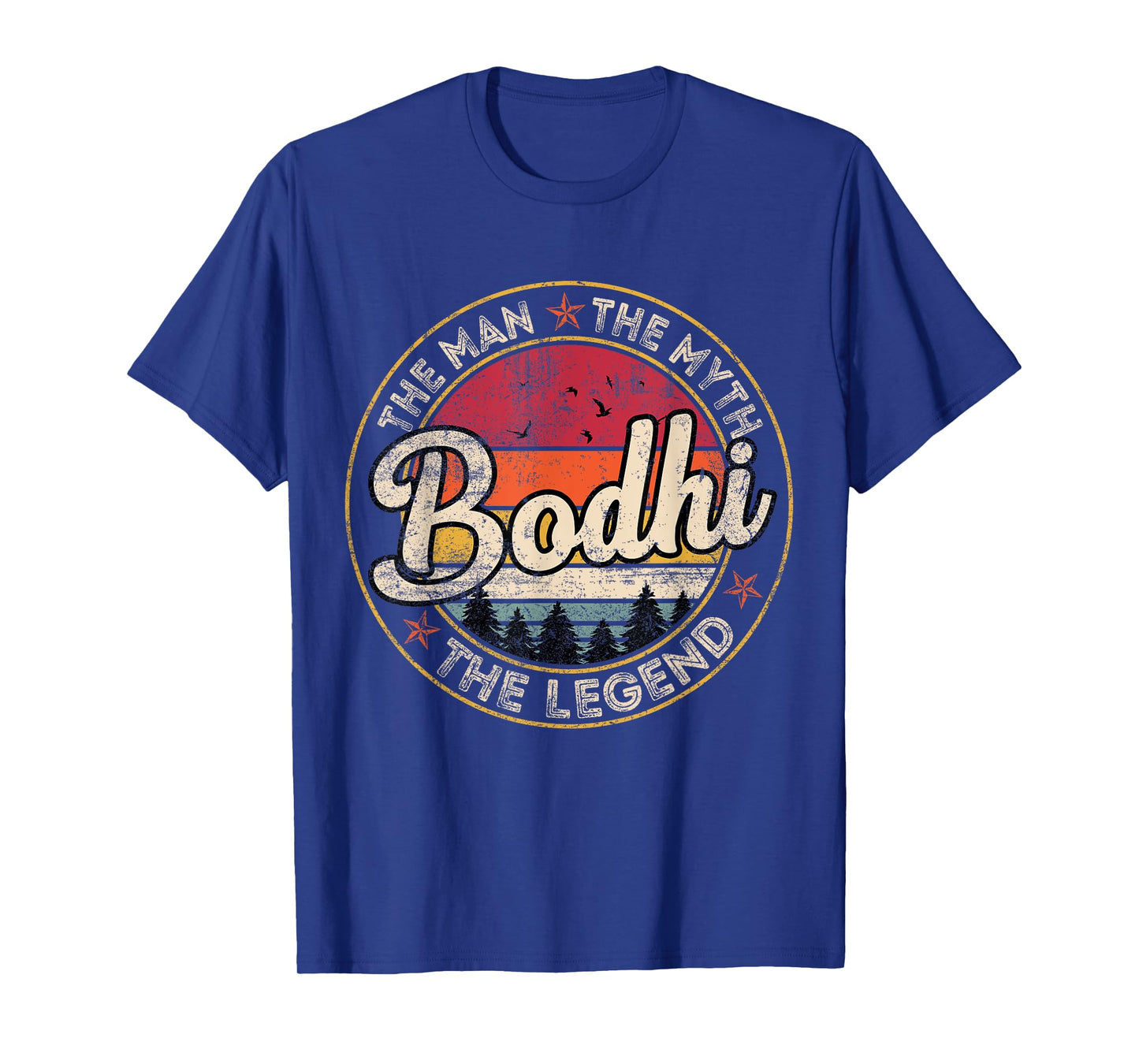 Bodhi The Man The Myth The Legend Personalized Name T-Shirt