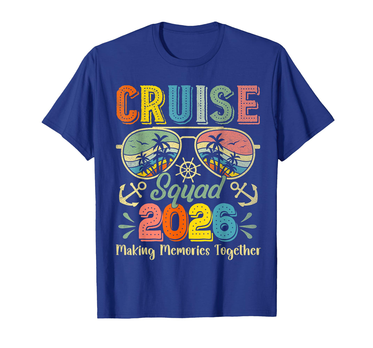 Cruise Squad 2026 Family Group Matching Summer Vacation T-Shirt