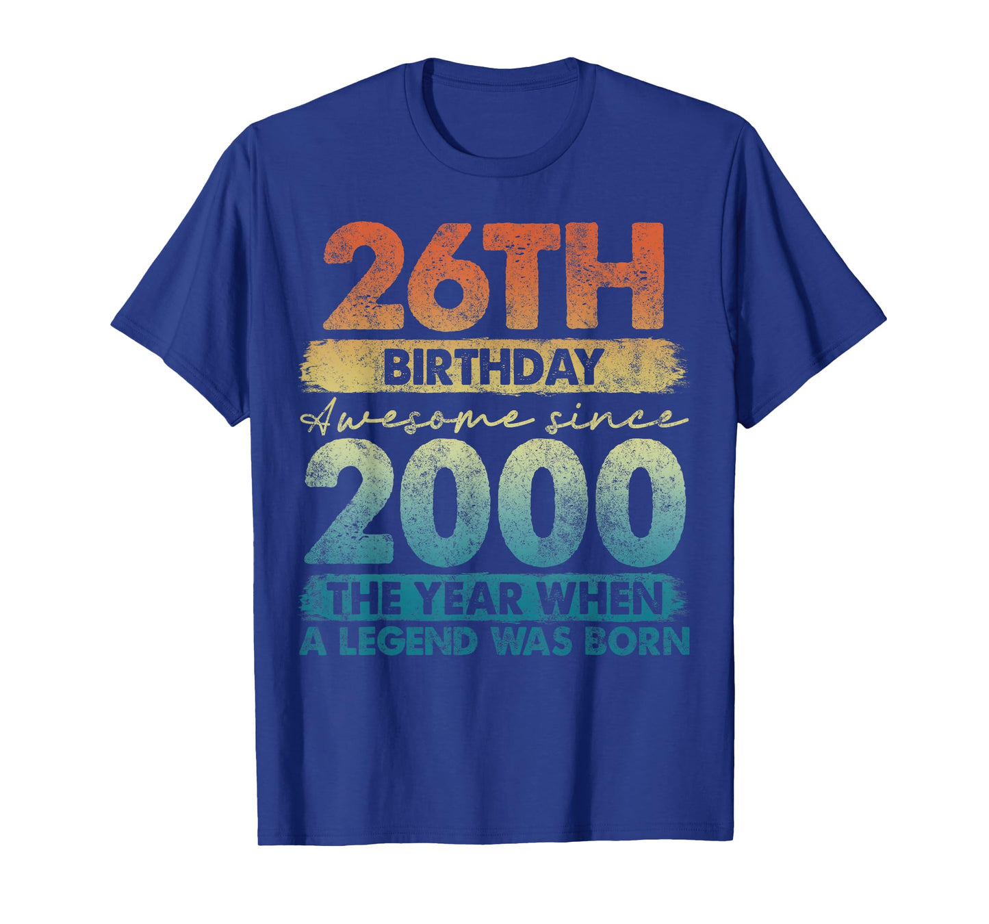 26 Year Old Gifts Vintage 2000 Limited Edition 26th Birthday T-Shirt