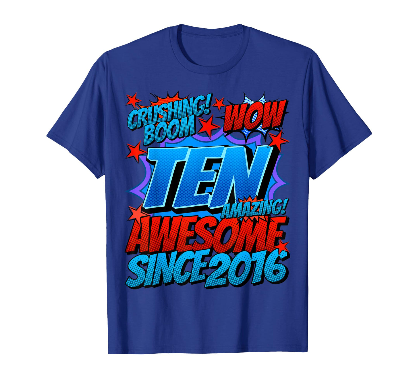 10 Year Old Gifts for Boys 10th Birthday Boy 10 Year Old Boy T-Shirt