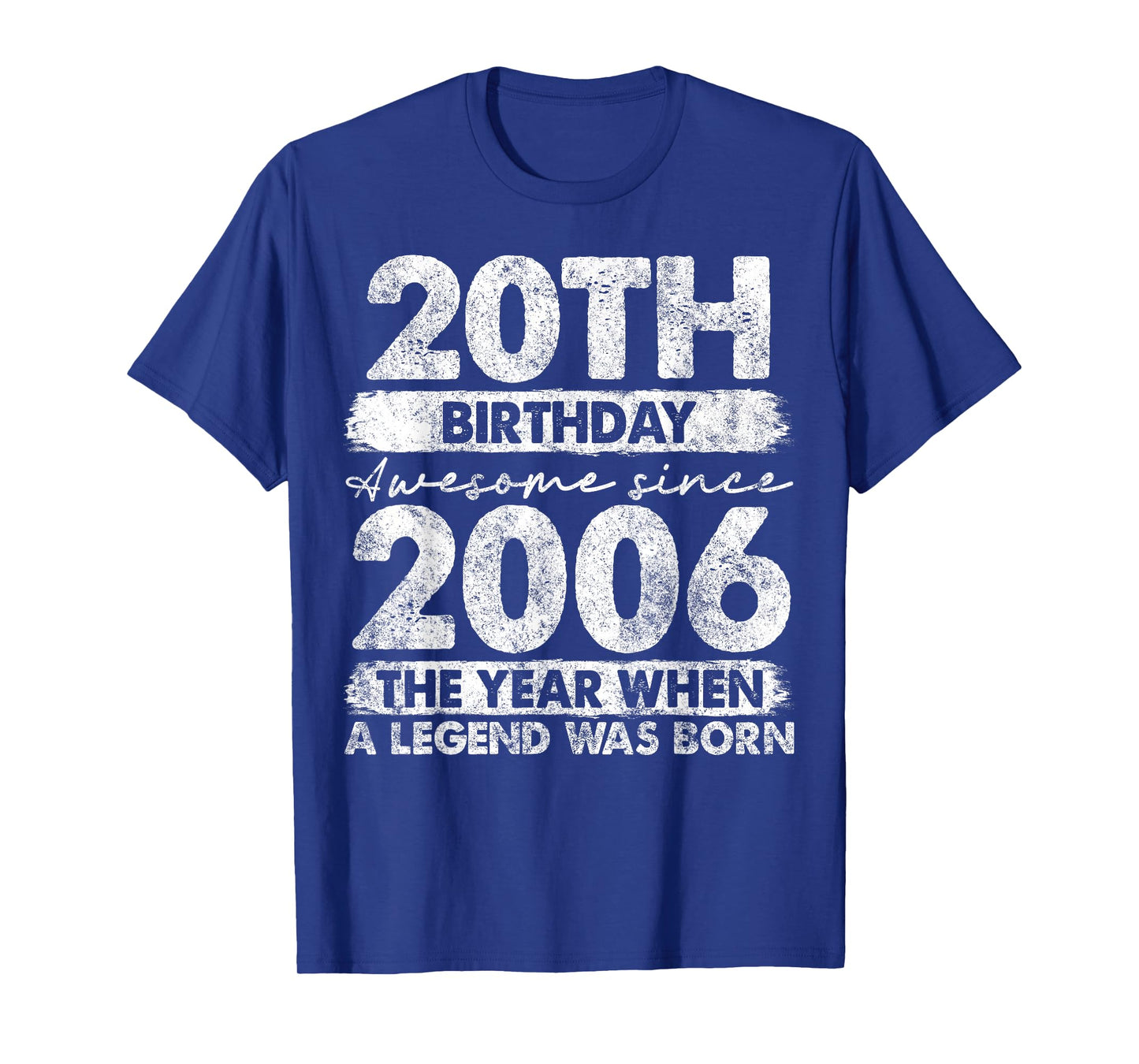 20 Year Old Gifts Vintage 2006 Limited Edition 20th Birthday T-Shirt