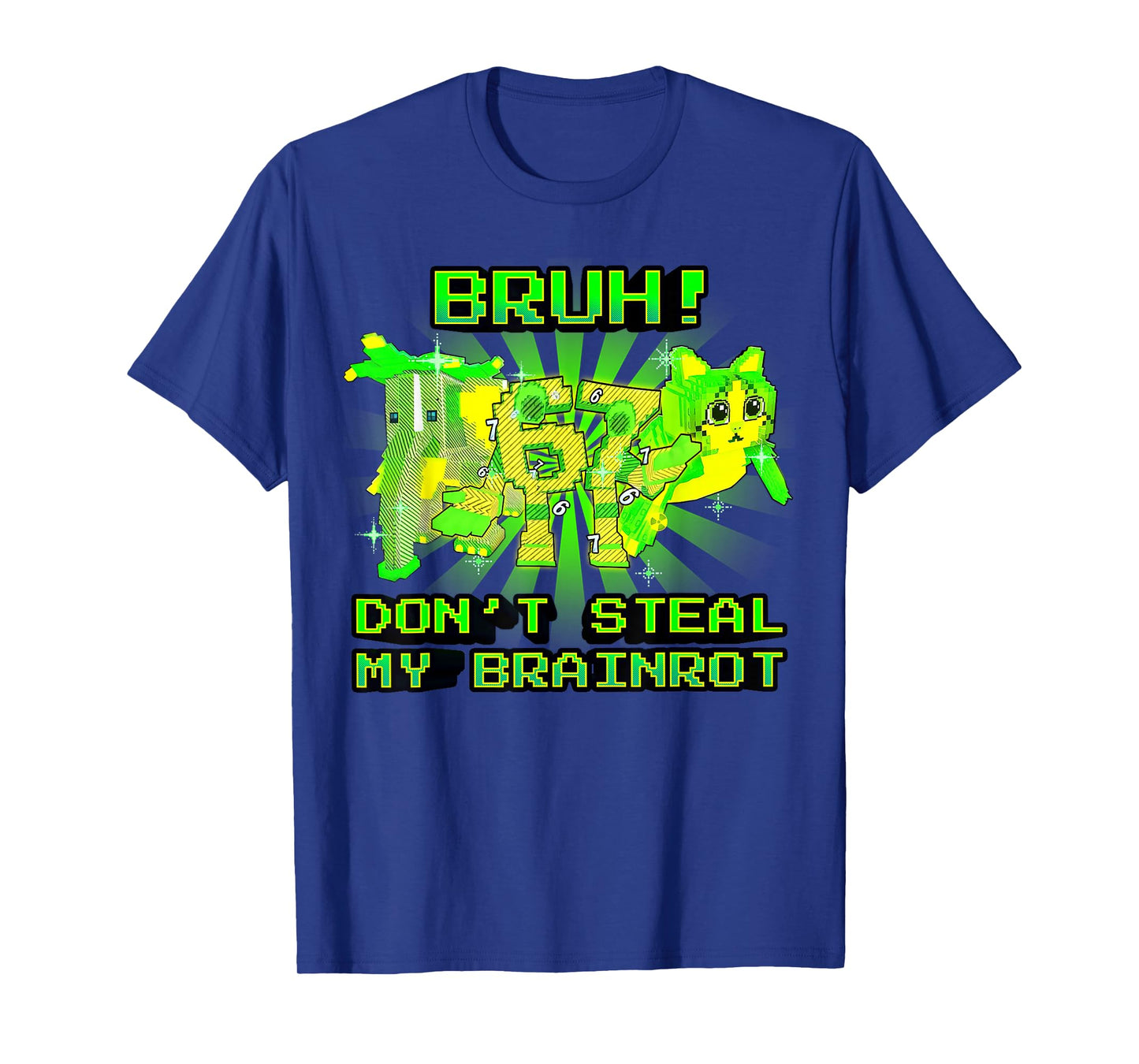 Bruh Don't Steal My OG Brainrots Funny Meme for Boys Kids T-Shirt