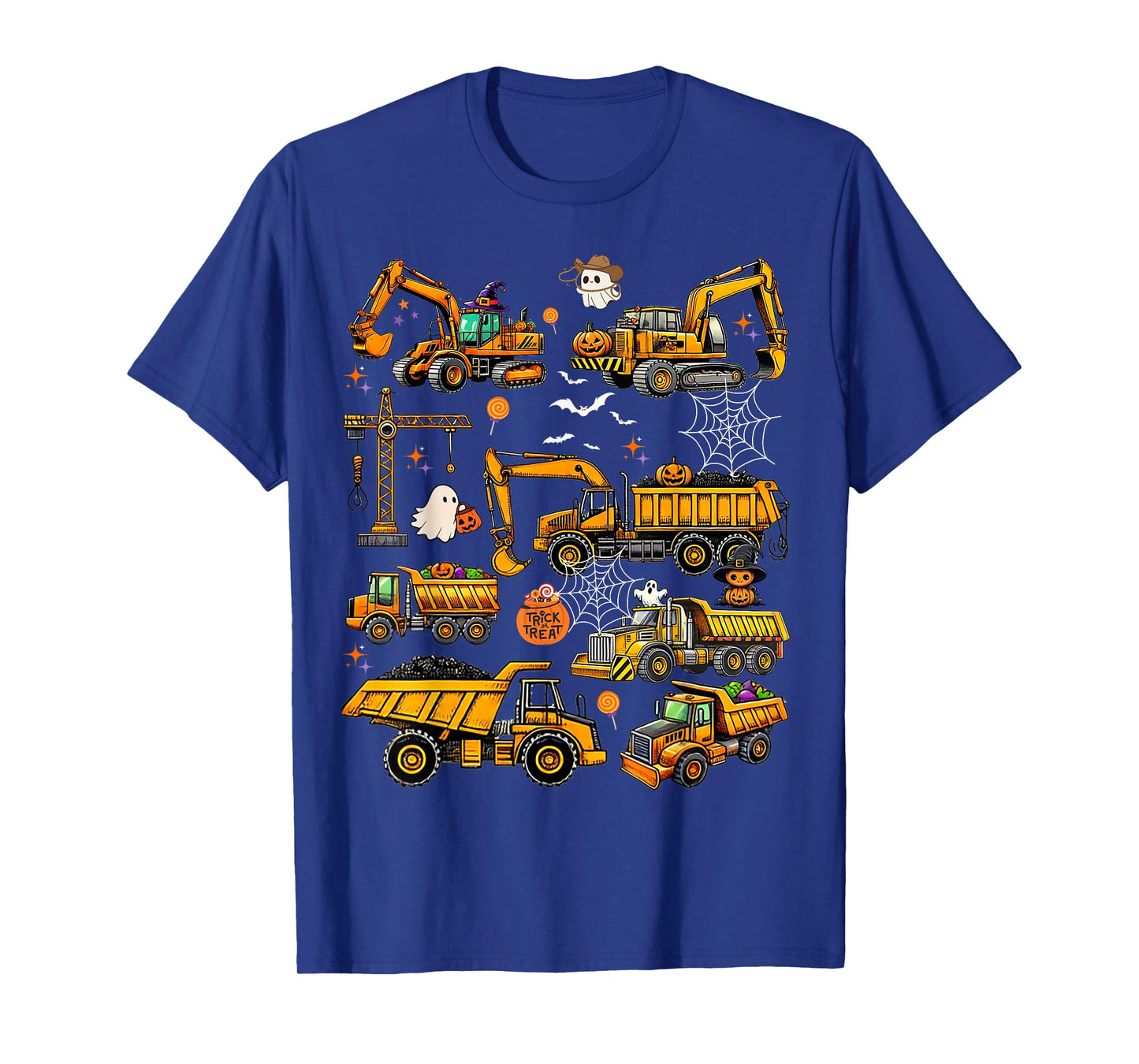 Halloween Construction Trucks Halloween Costume Boys Toddler T-Shirt