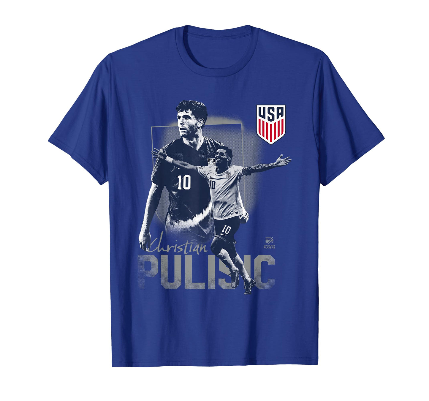 Officially Licensed USA Soccer USMNT Gear, Christian Pulisic T-Shirt