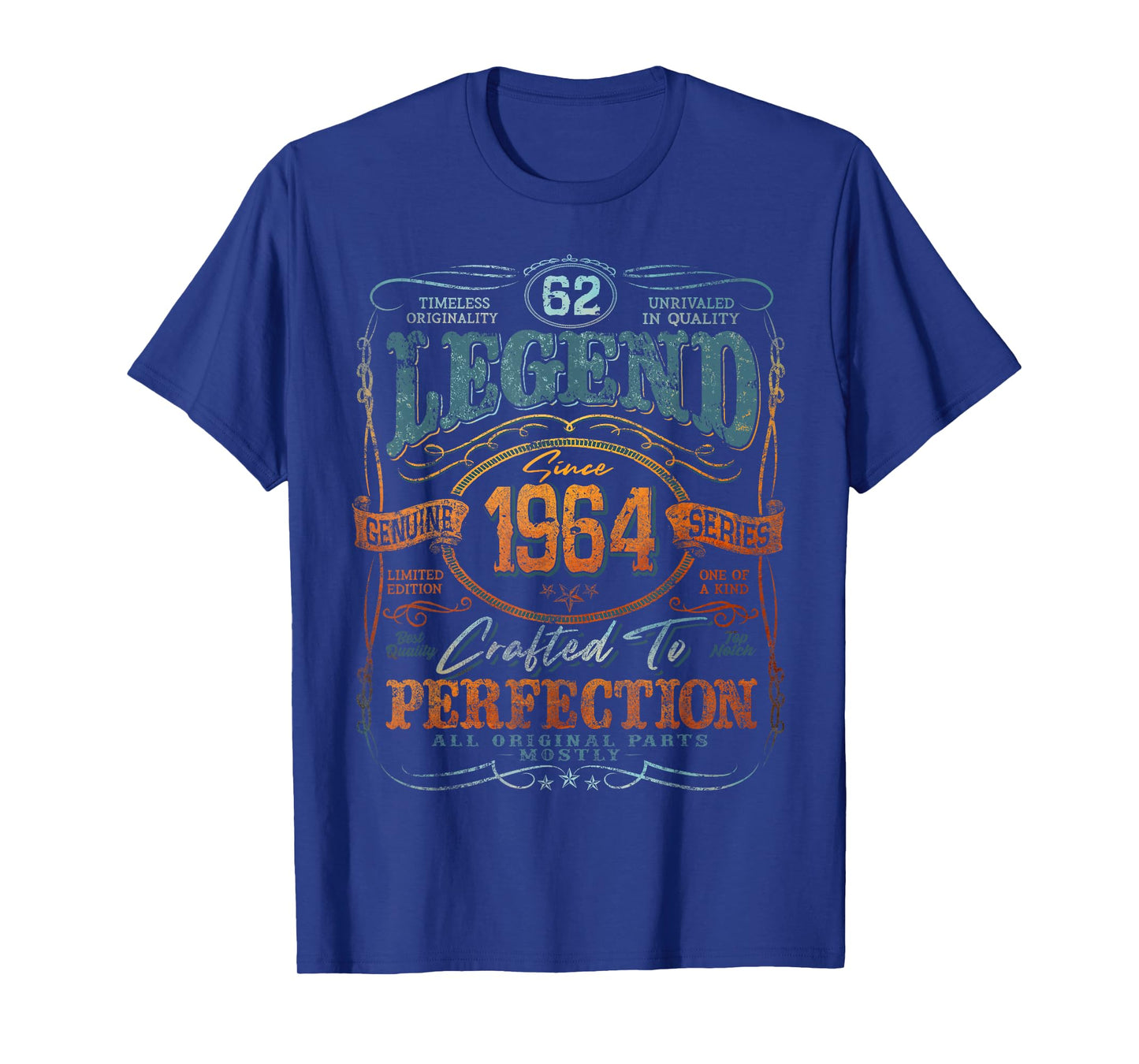 Vintage 1964 Limited Edition Shirt 62 Year Old 62nd Birthday T-Shirt