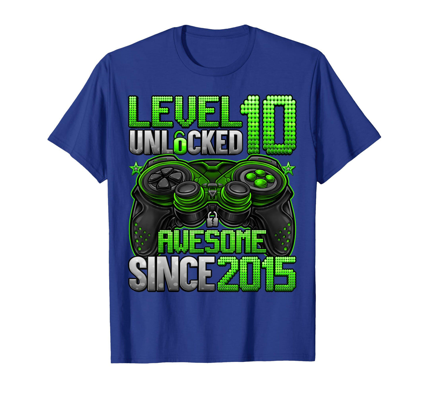 Level 10 Unlocked 10 Year Old Gifts Boys 10th Birthday Boy T-Shirt