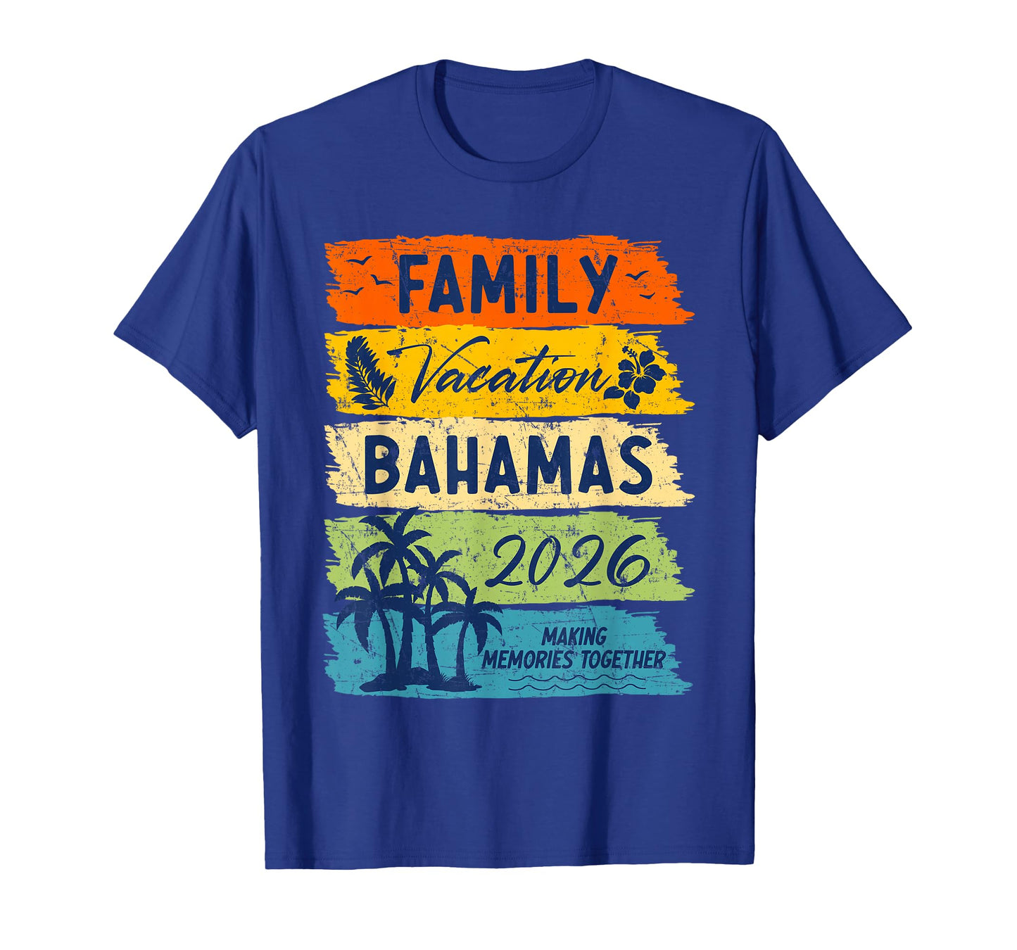 Family Vacation Bahamas 2026 Matching Group Cruise T-Shirt