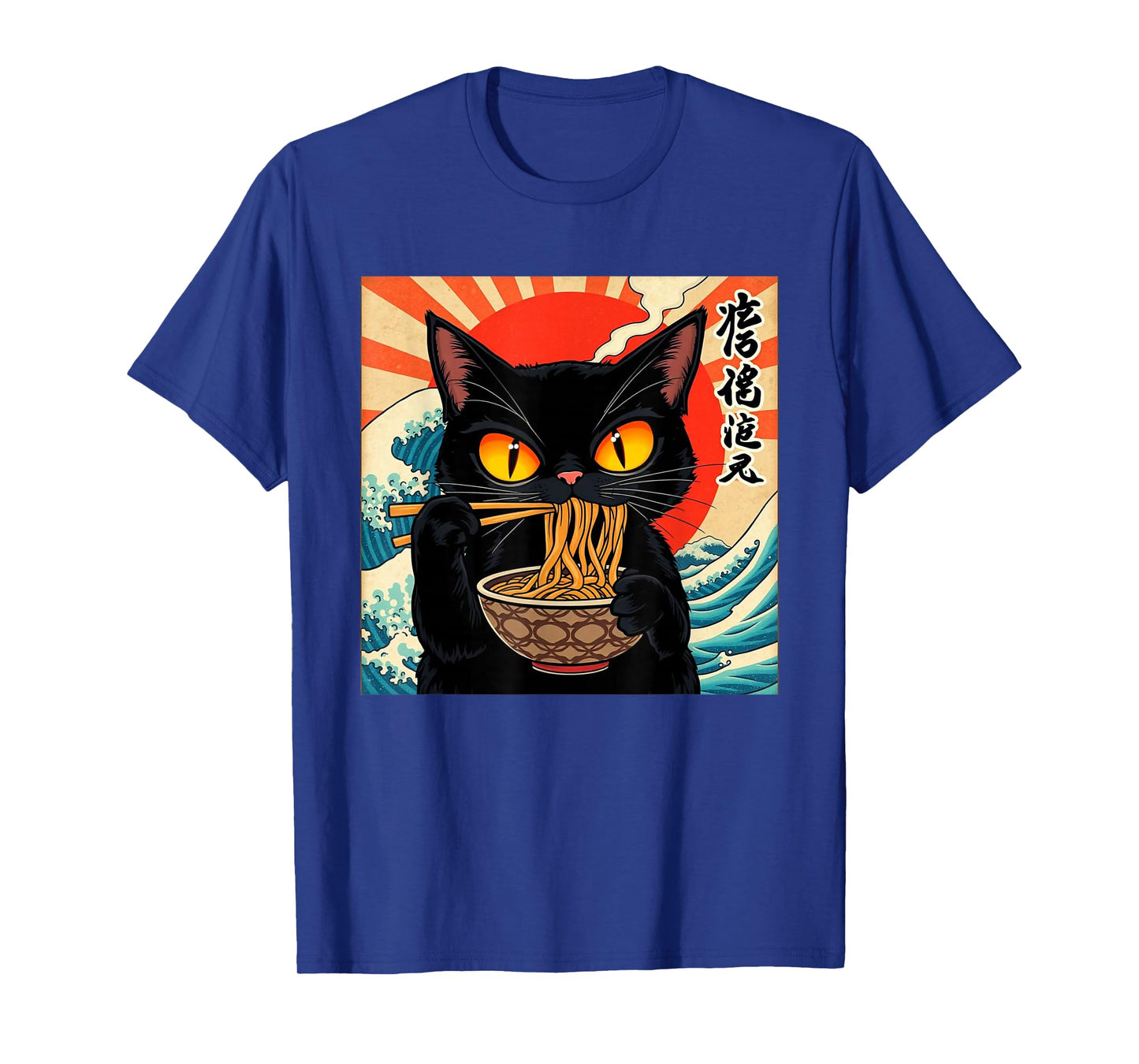 Cute Ramen Cat Kawaii Japanese Anime Cat Lover T-Shirt